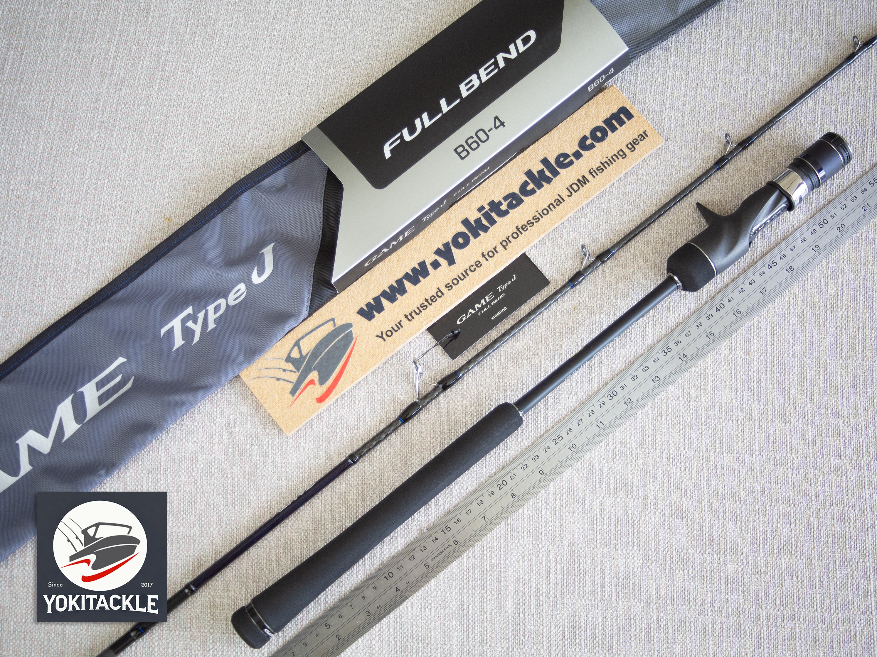 Brand New SHIMANO 24 GAME Type J Full Bend B60-4 Slow Jigging rod