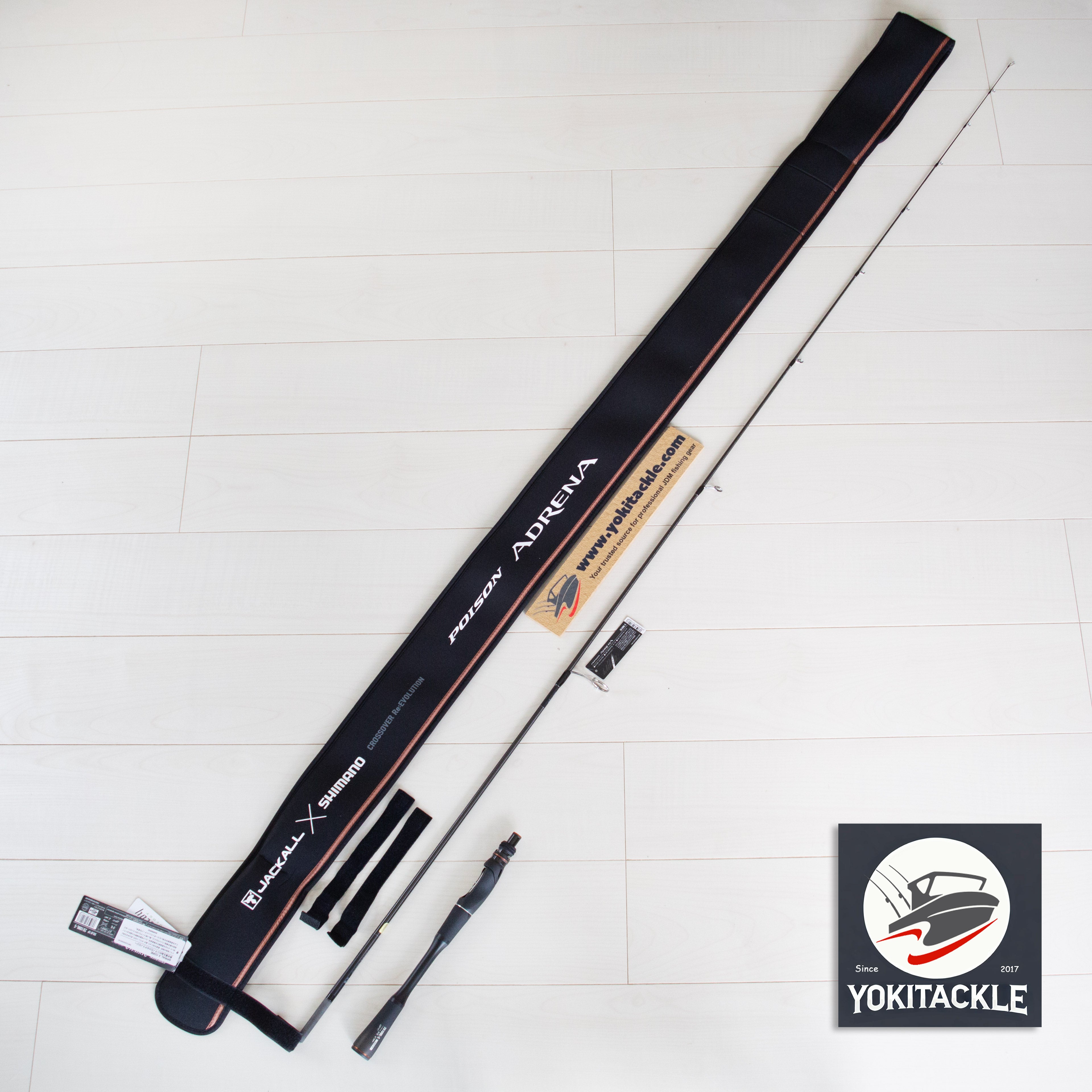 Brand New Shimano JACKALL 24 Poison Adrena 2610ML-S Spinning rod