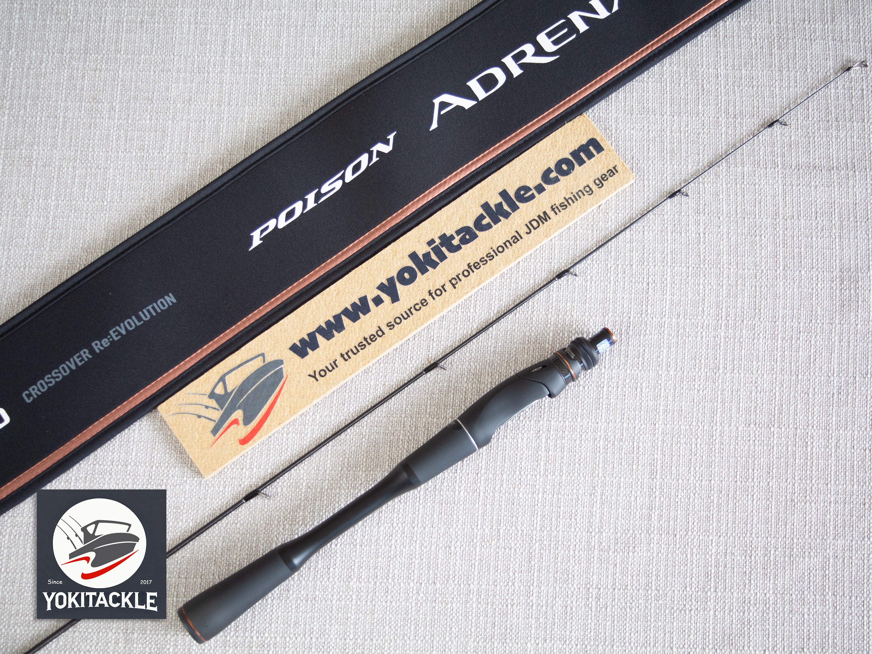 Brand New Shimano JACKALL 24 Poison Adrena 2610ML-S Spinning rod