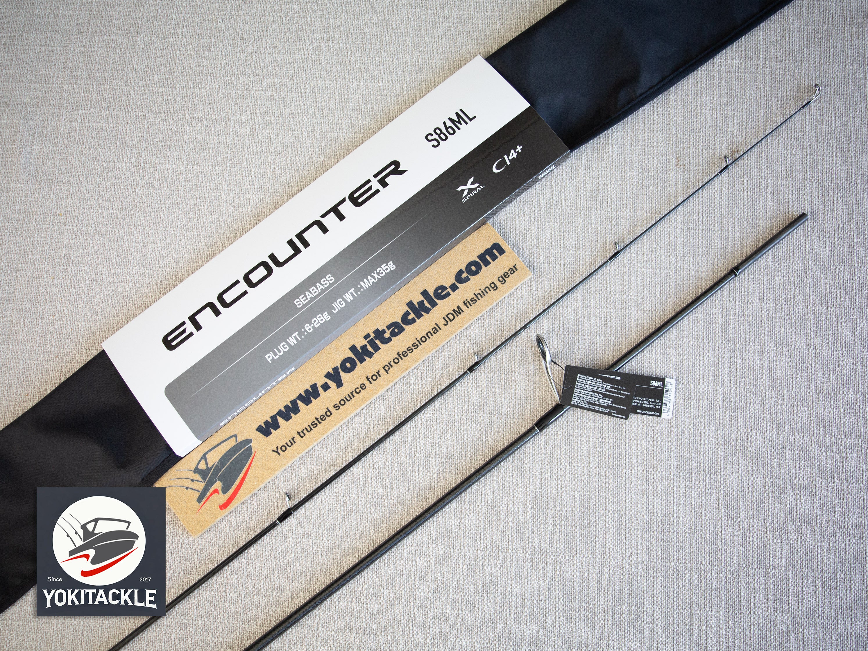 Brand New Shimano ENCOUNTER S86ML Spinning Rod
