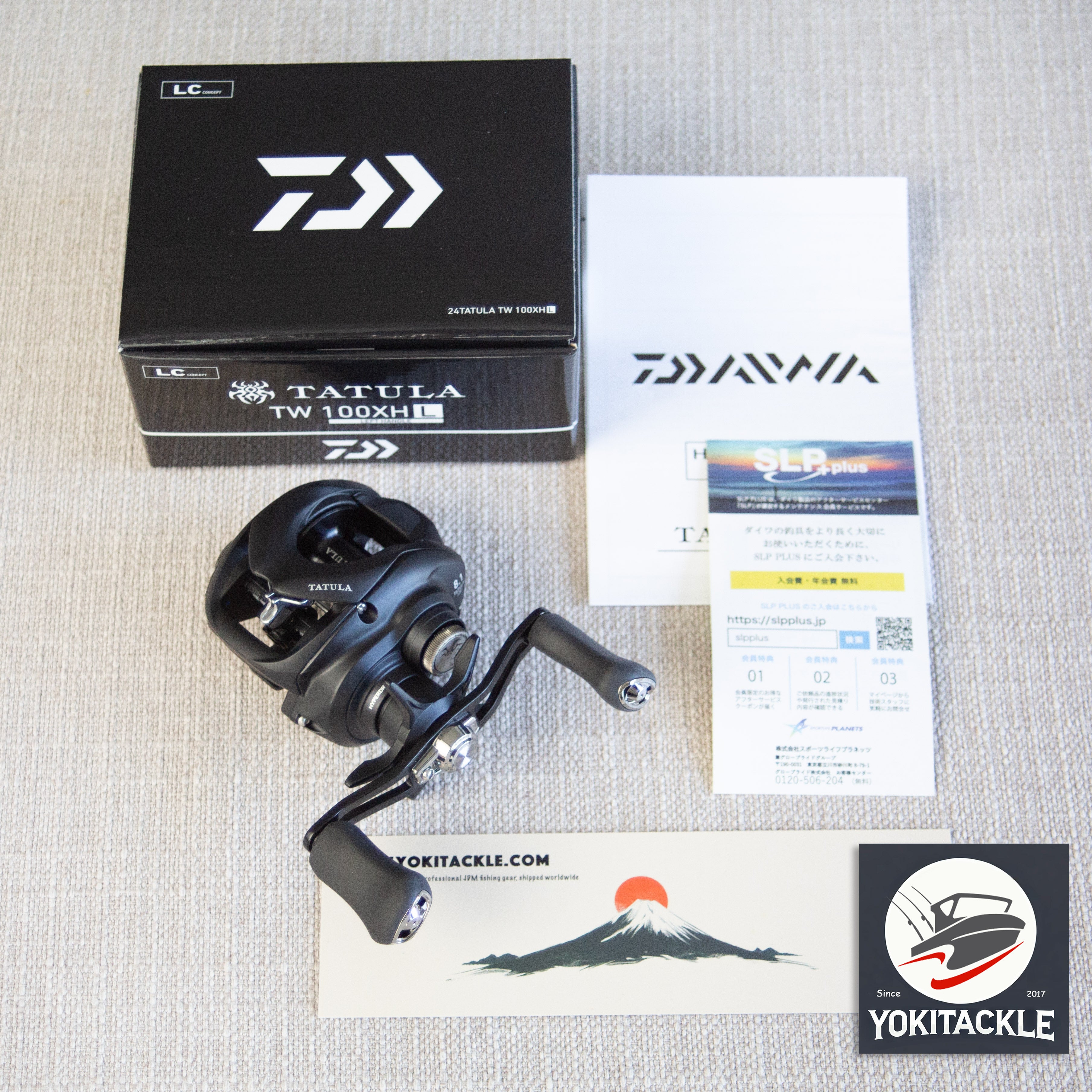 Brand New DAIWA 24 TATULA TW 100XHL Left Baitcasting Fishing Reel