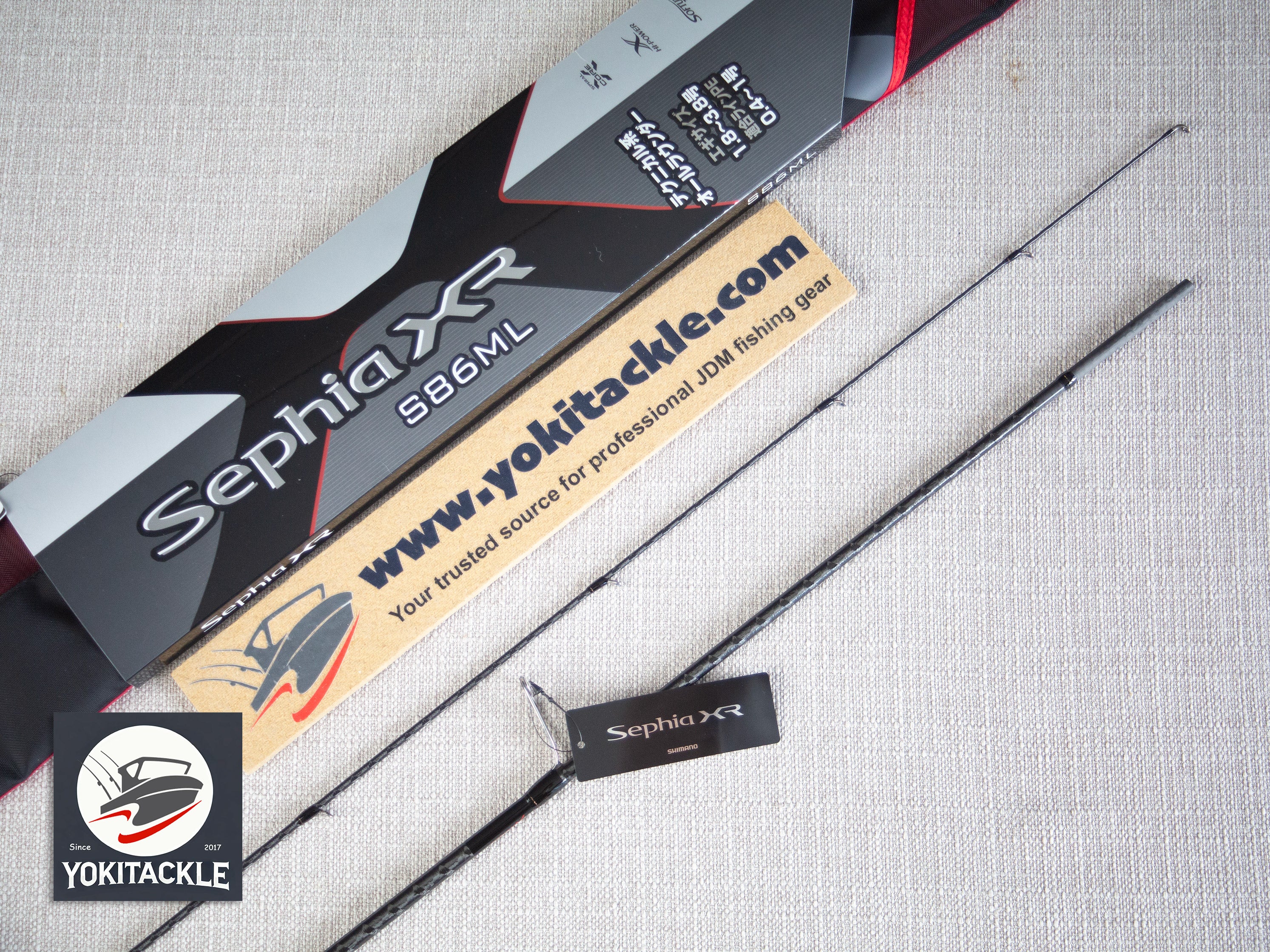 Brand New Shimano SEPHIA XR S86ML Spinning Rod for Eging
