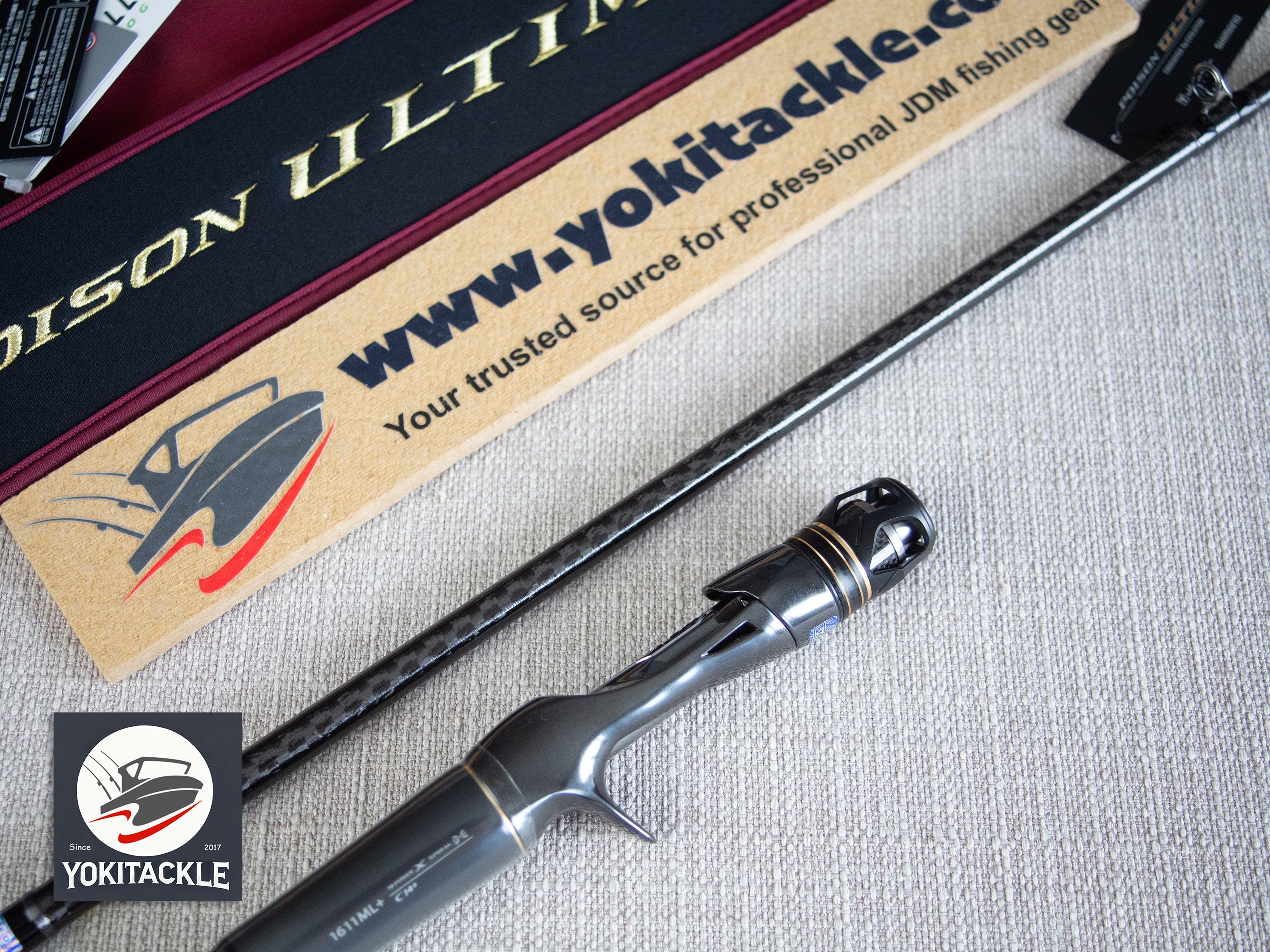Brand New JACKALL/SHIMANO POISON ULTIMA 1611ML+ Baitcasting Rod