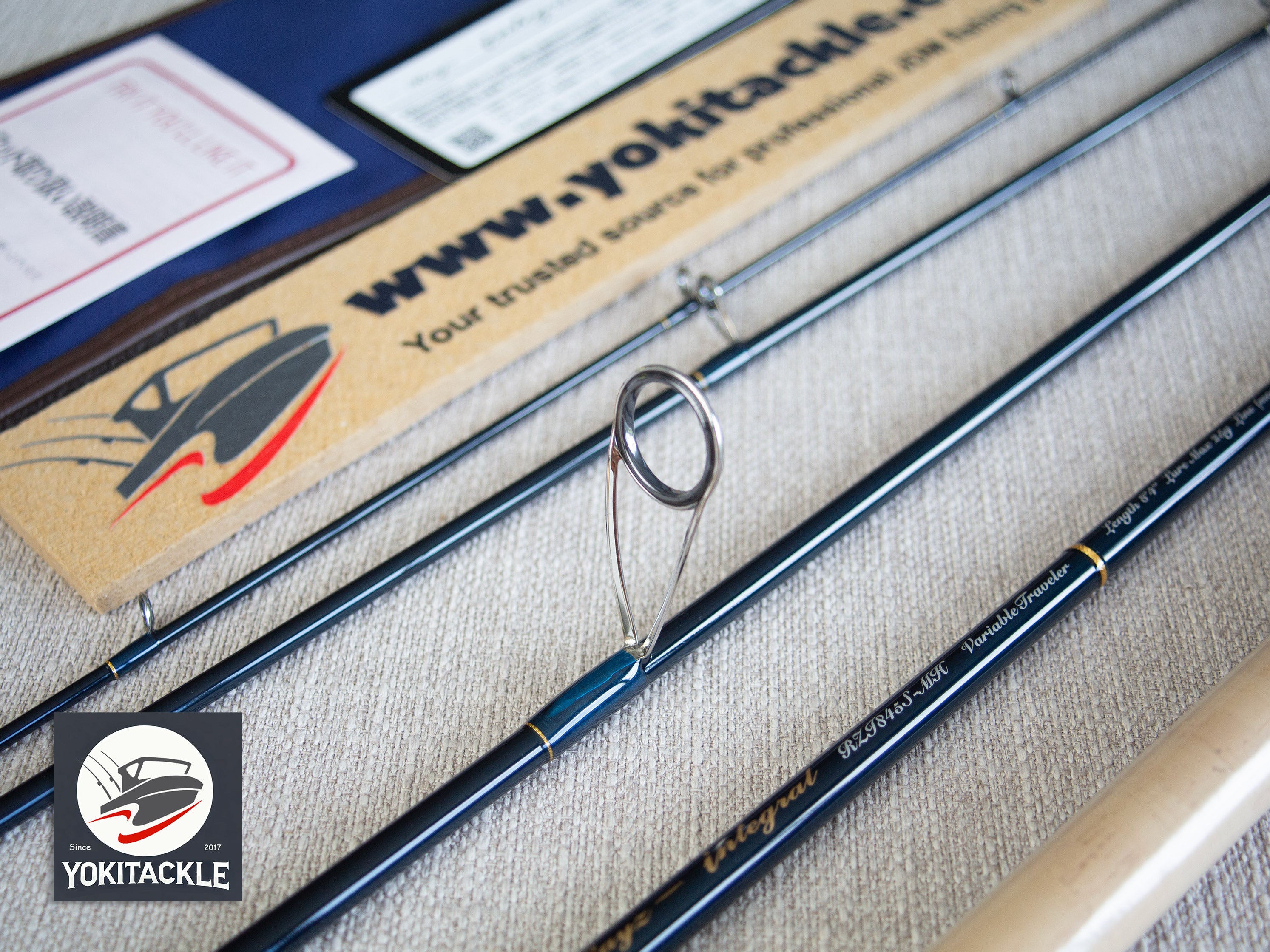Brand New Tenryu 23 Rayz Integral RZI845S-MH 5 Piece Spinning Rod for Trout