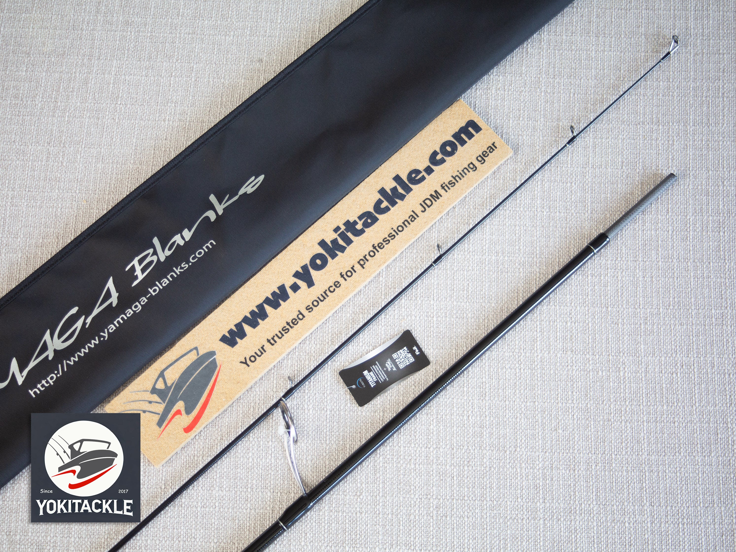 Brand New YAMAGA Blanks Ballistick TZ NANO 96MMH Spinning Rod