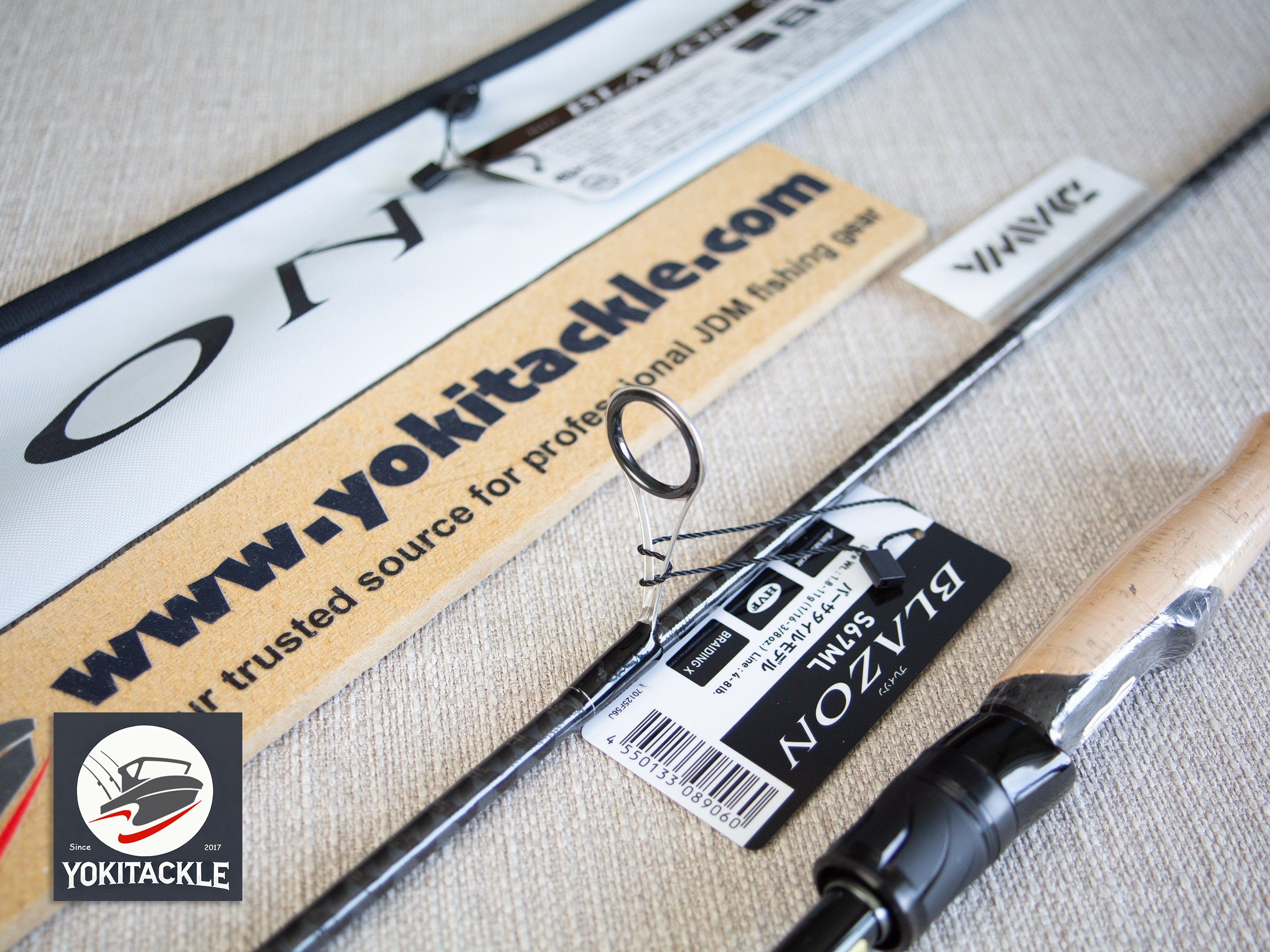 Brand New Daiwa BLAZON S67ML Spinning Rod for Bass