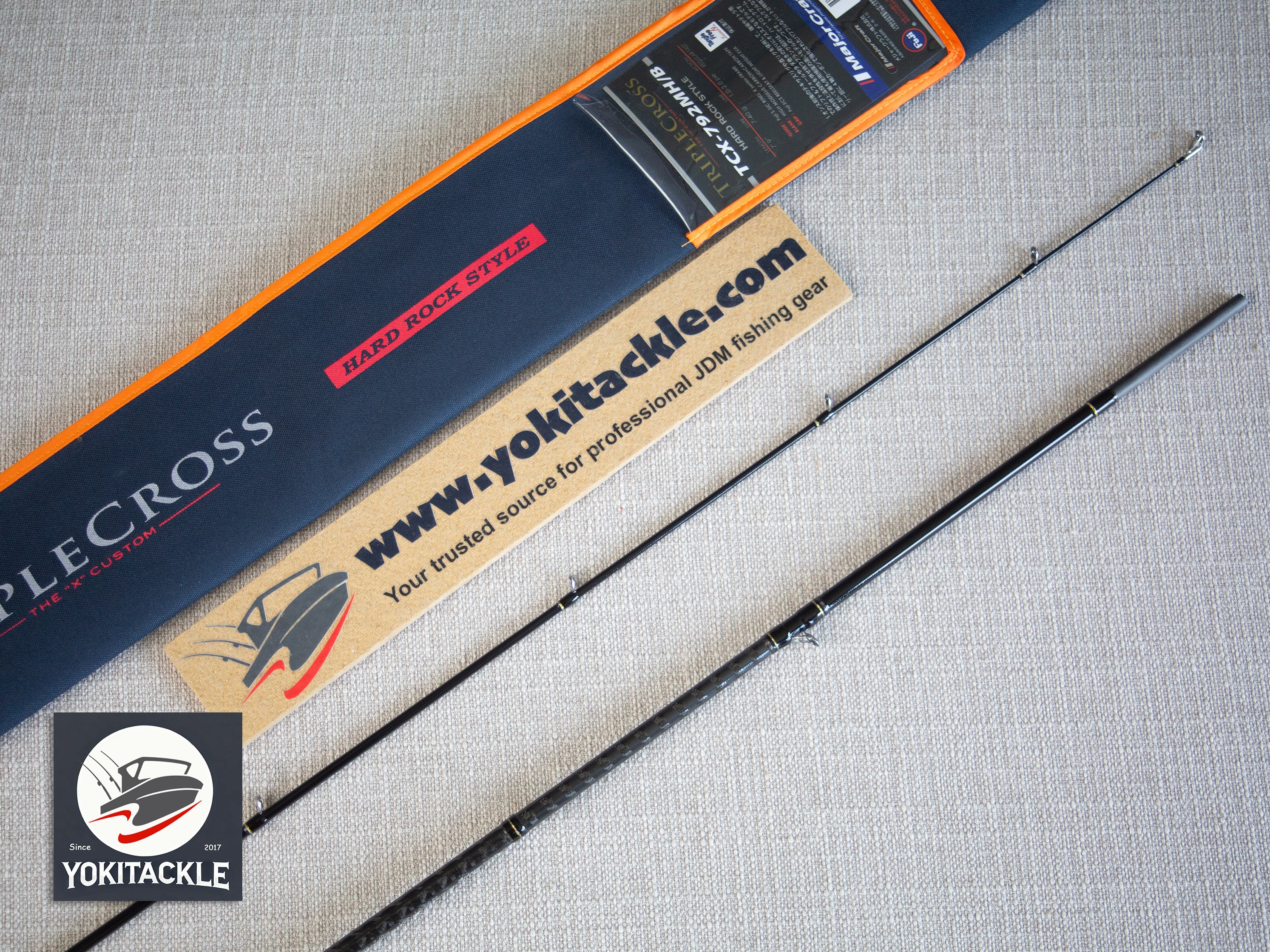 Brand New Major Craft TRIPLE-CROSS HARDROCK TCX-792MH/B Baitcasting Rod