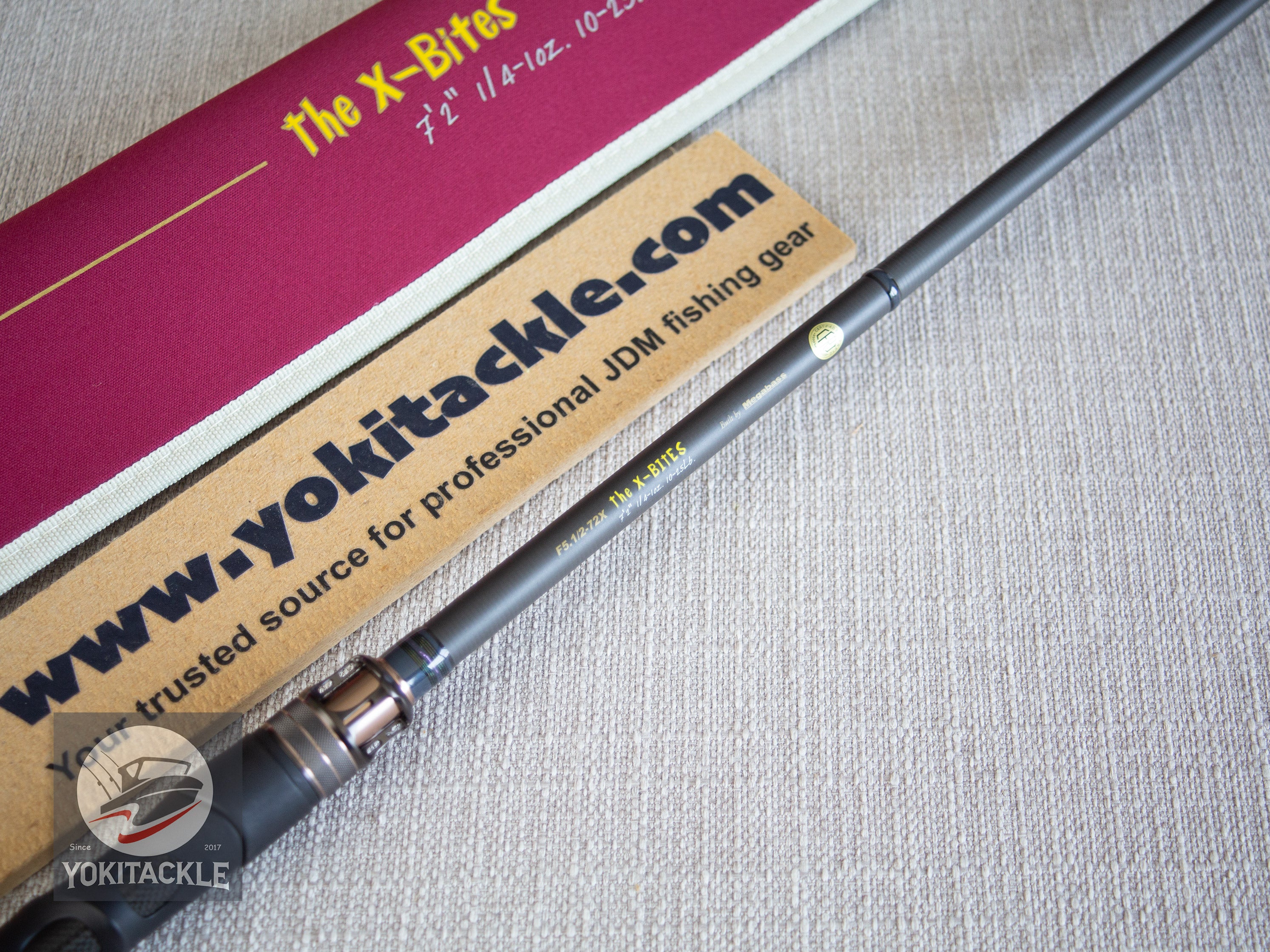 Brand New Megabass DESTROYER F5.1/2-72X The X-Bites Baitcasting Rod