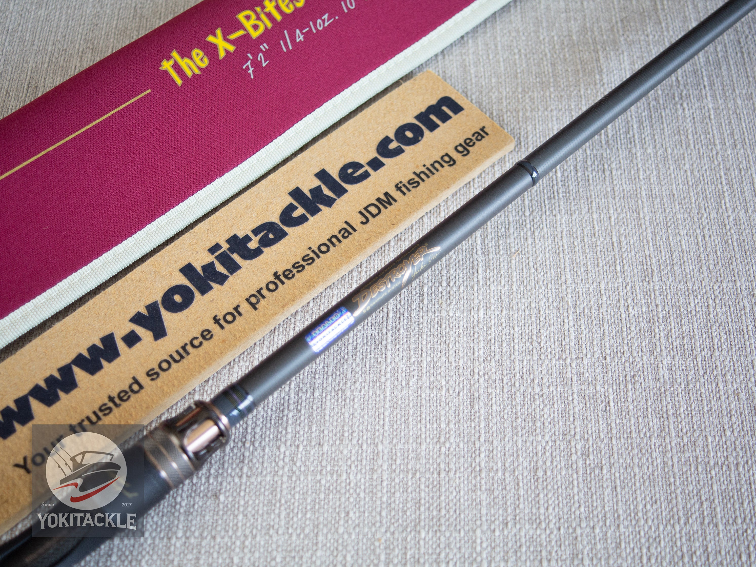 Brand New Megabass DESTROYER F5.1/2-72X The X-Bites Baitcasting Rod