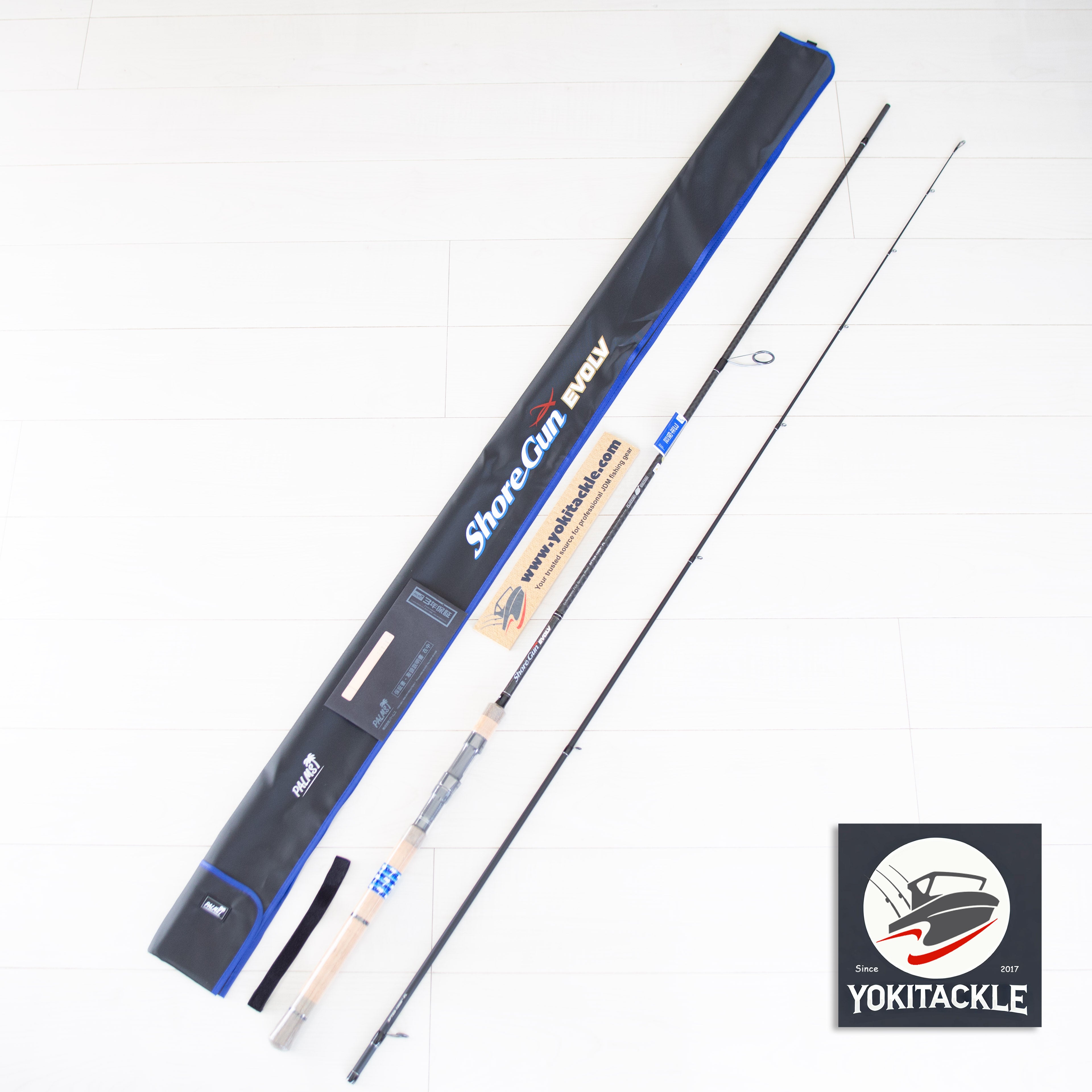 Brand New PALMS 21 ShoreGun EVOLV SFTGS-106M+/FL Spinning Rod