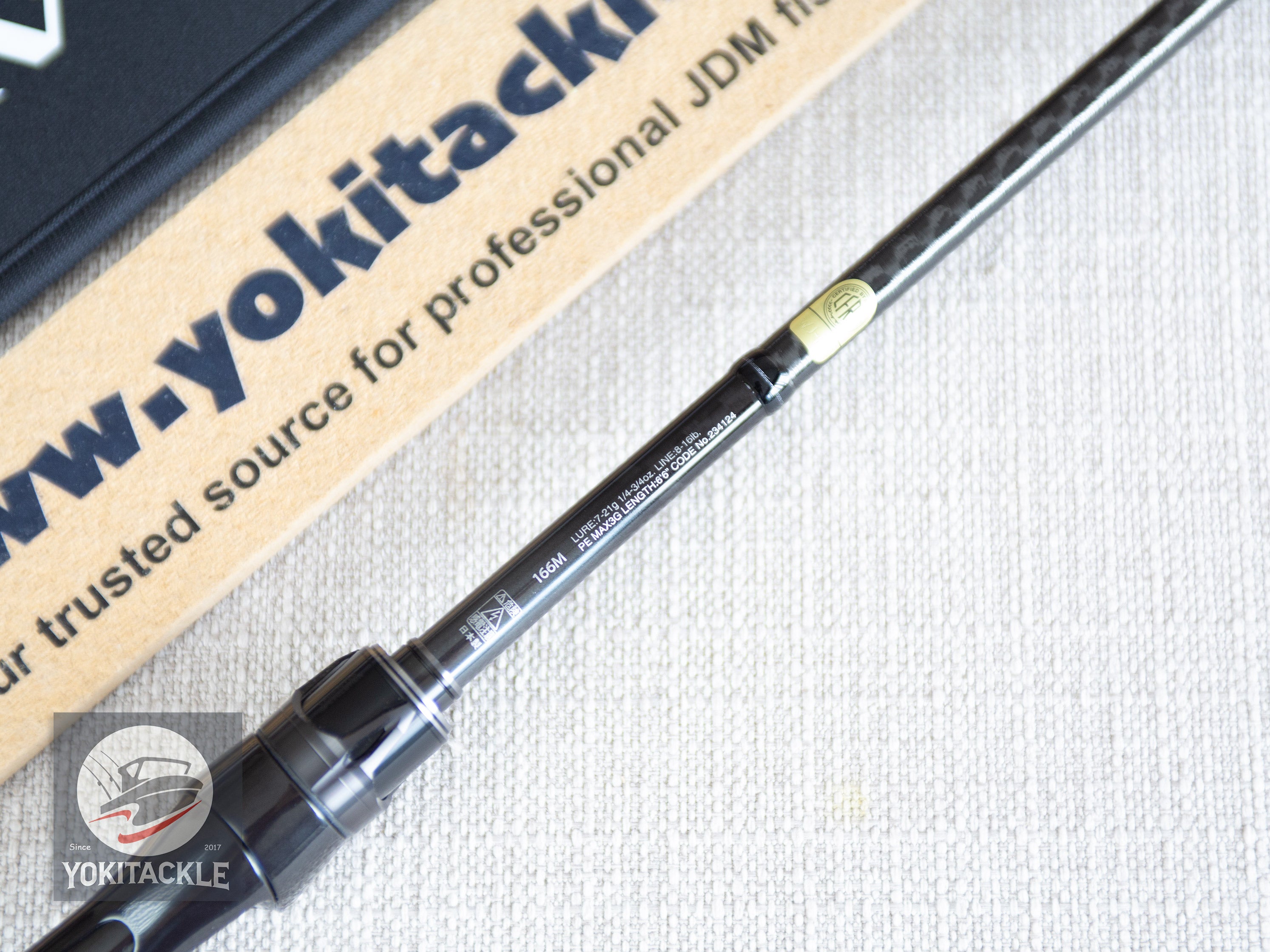Brand New JACKALL/SHIMANO 21 POISON GLORIOUS 166M Baitcasting Rod for Bass