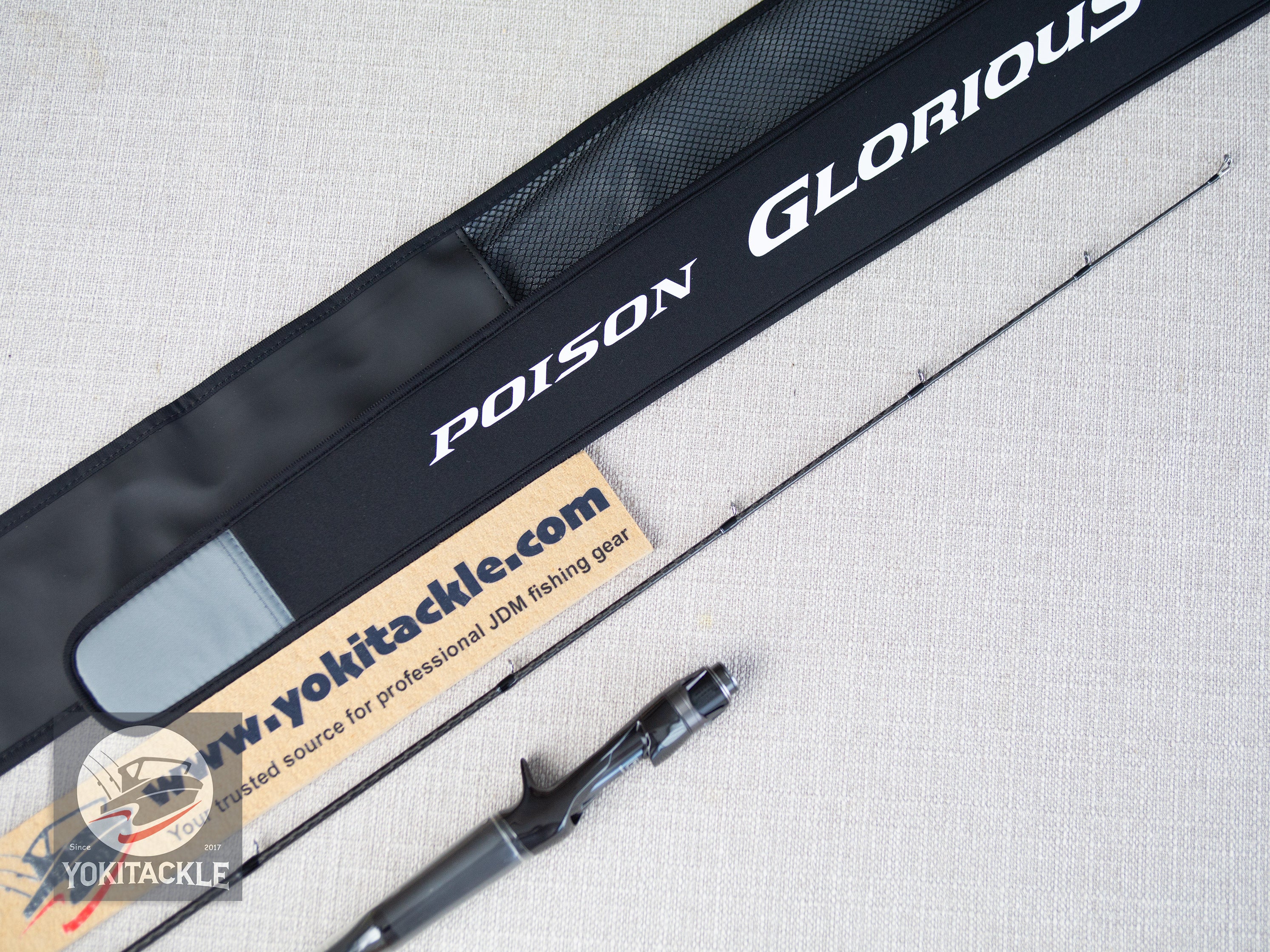 Brand New JACKALL/SHIMANO 21 POISON GLORIOUS 170H Baitcasting Rod for Bass