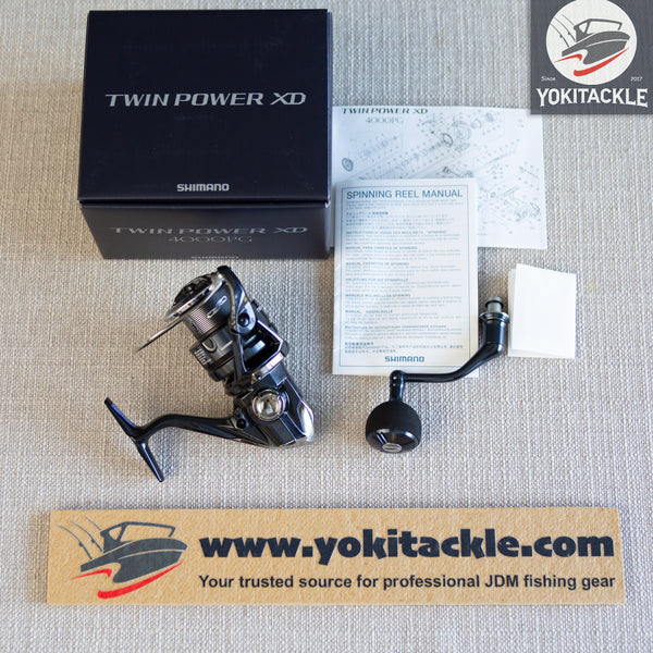 Brand New Shimano 21 Twin Power XD 4000PG Spinning Reel – YOKI