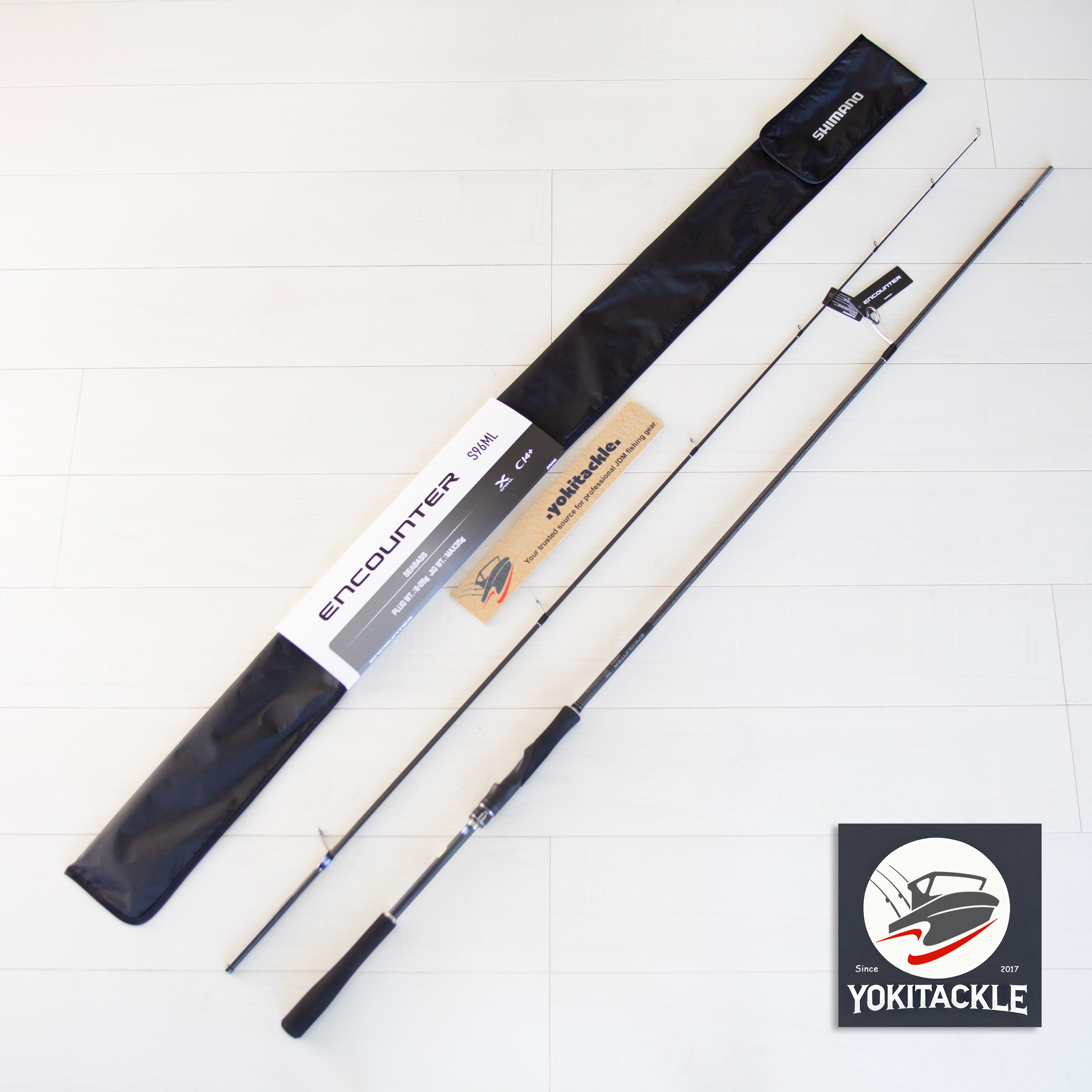 Brand New Shimano ENCOUNTER S96ML Spinning Rod
