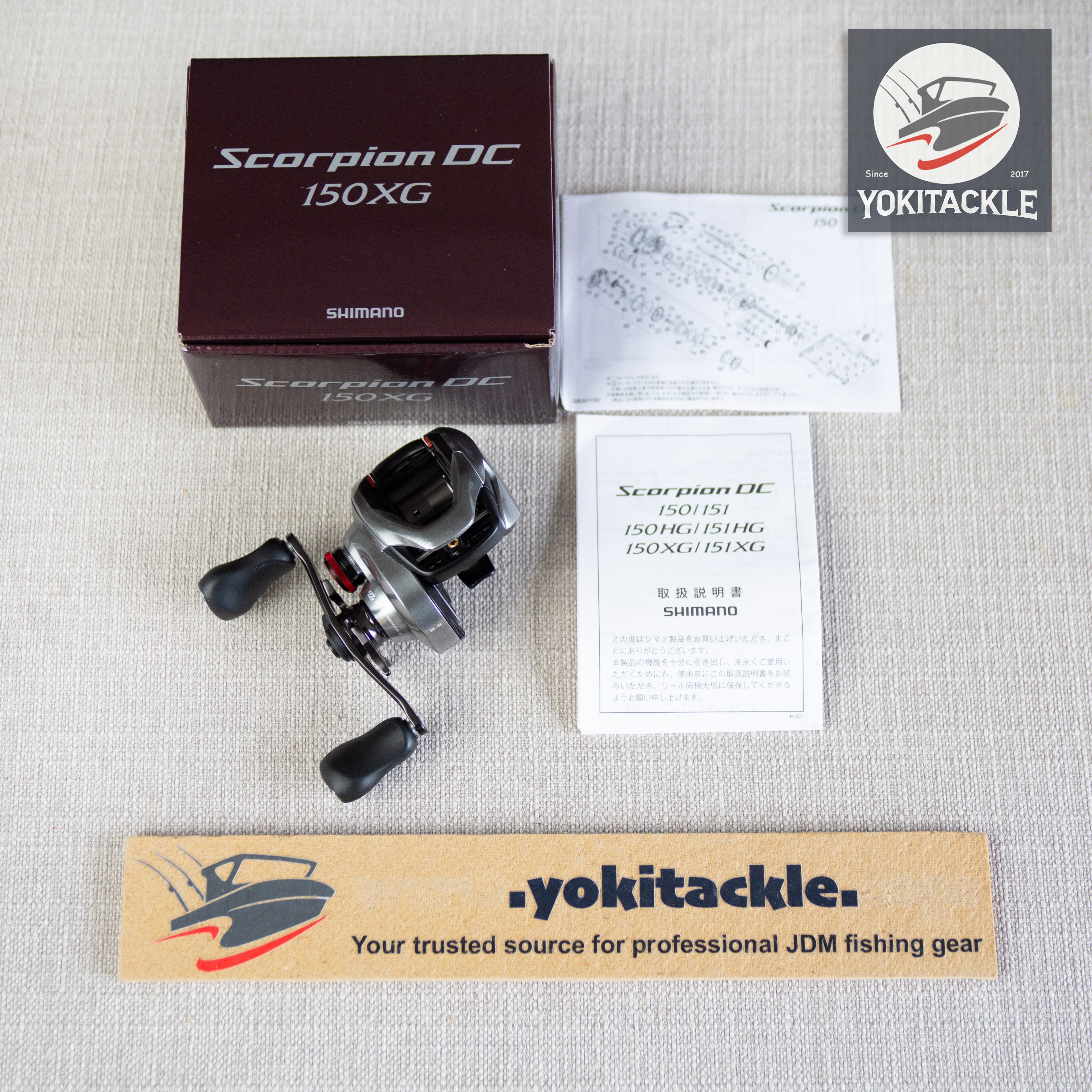 Brand New  Shimano 21 Scorpion DC 150XG RIGHT Baitcasting Reel