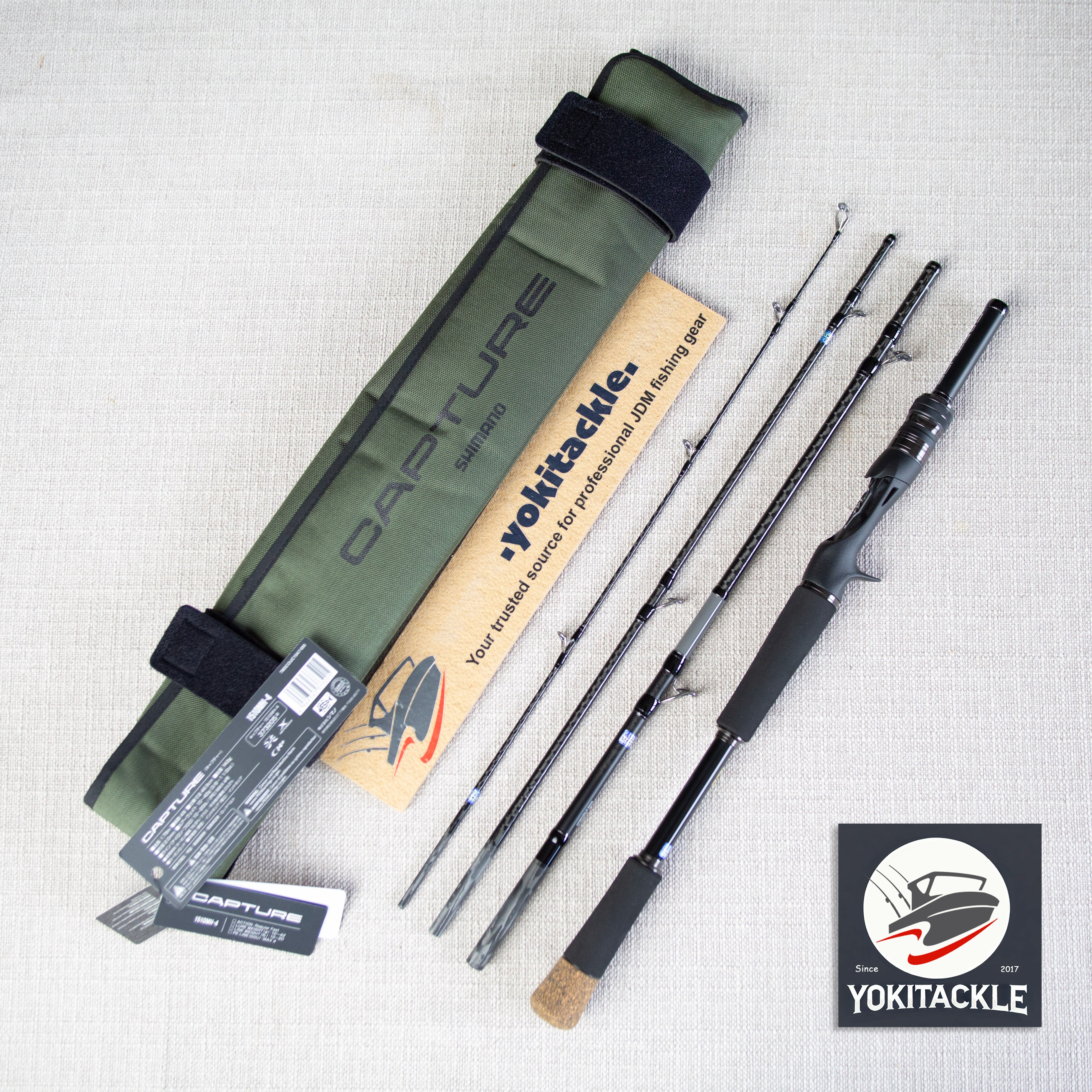 Brand New Shimano 25 CAPTURE 1510MH-4 Baitcasting Rod