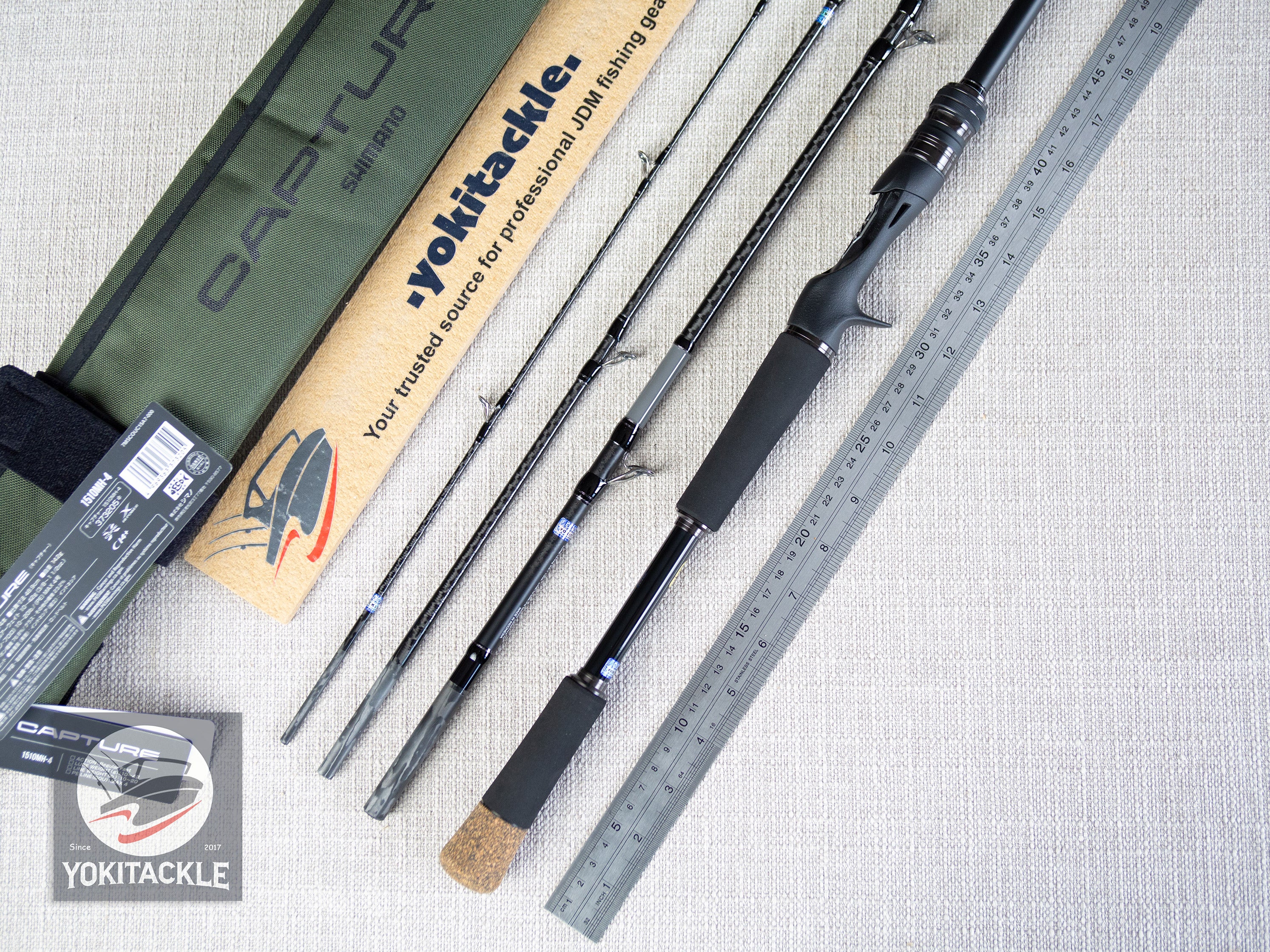 Brand New Shimano 25 CAPTURE 1510MH-4 Baitcasting Rod
