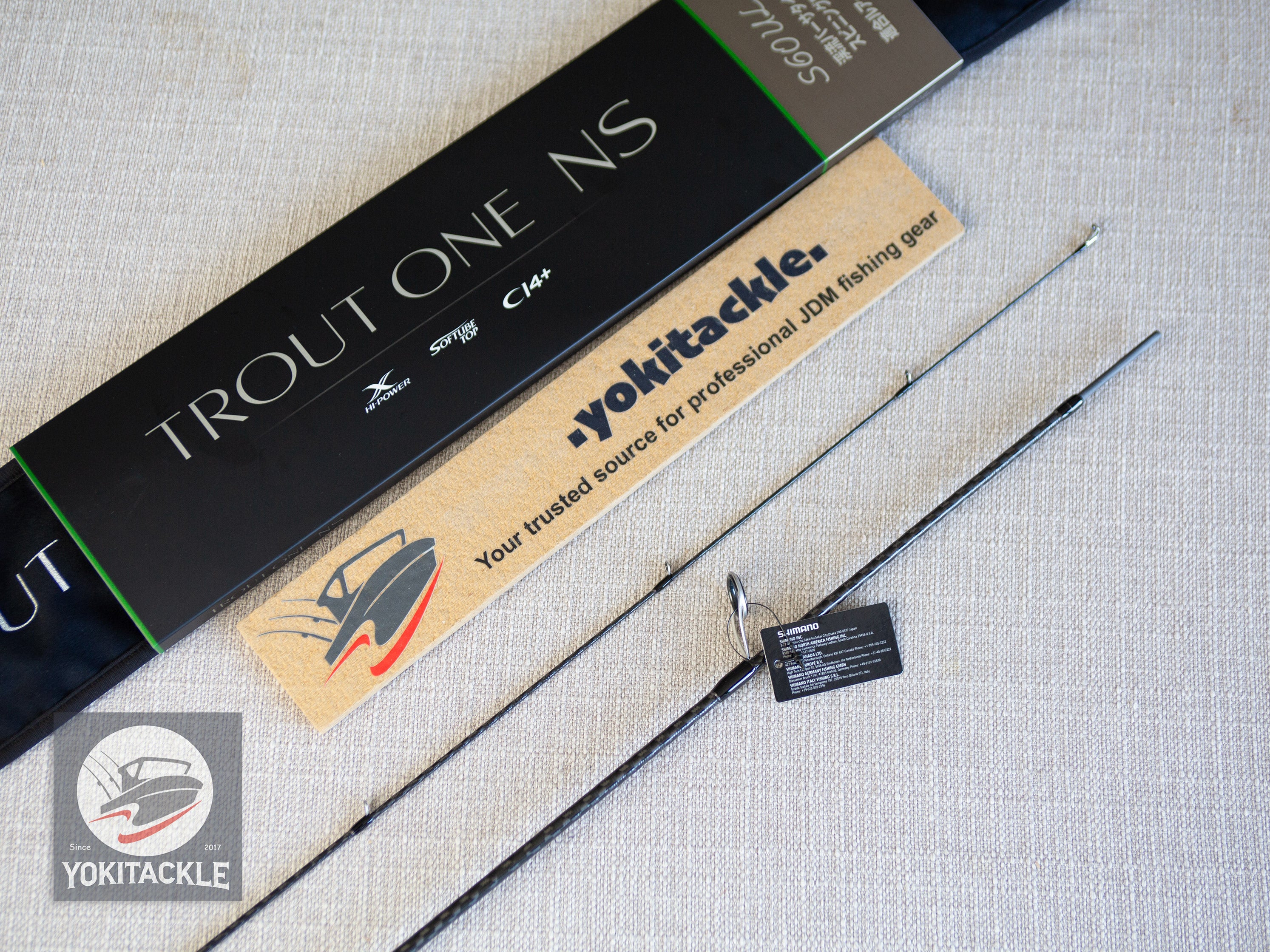Brand New Shimano 2024 TROUT ONE NS S60UL Spinning Rod