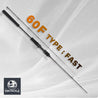 Brand New YAMAGA Blanks SeaWalk Tairubber 60F Baitcasting Rod