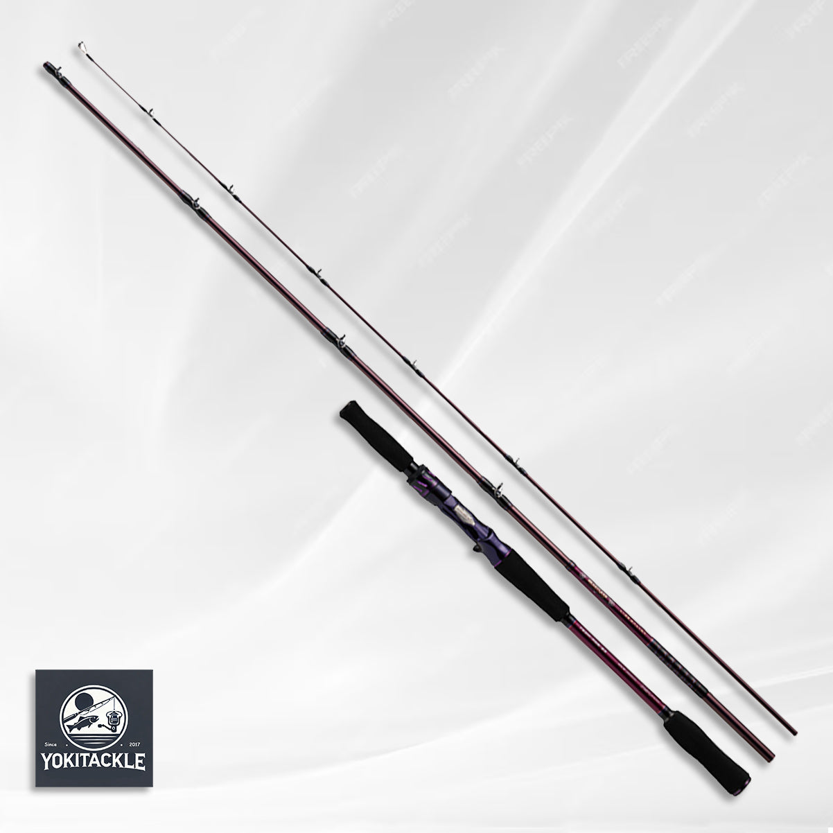Brand New Daiwa Heartland Liberalist 763M+RSB-23 Baitcasting Rod for Bass