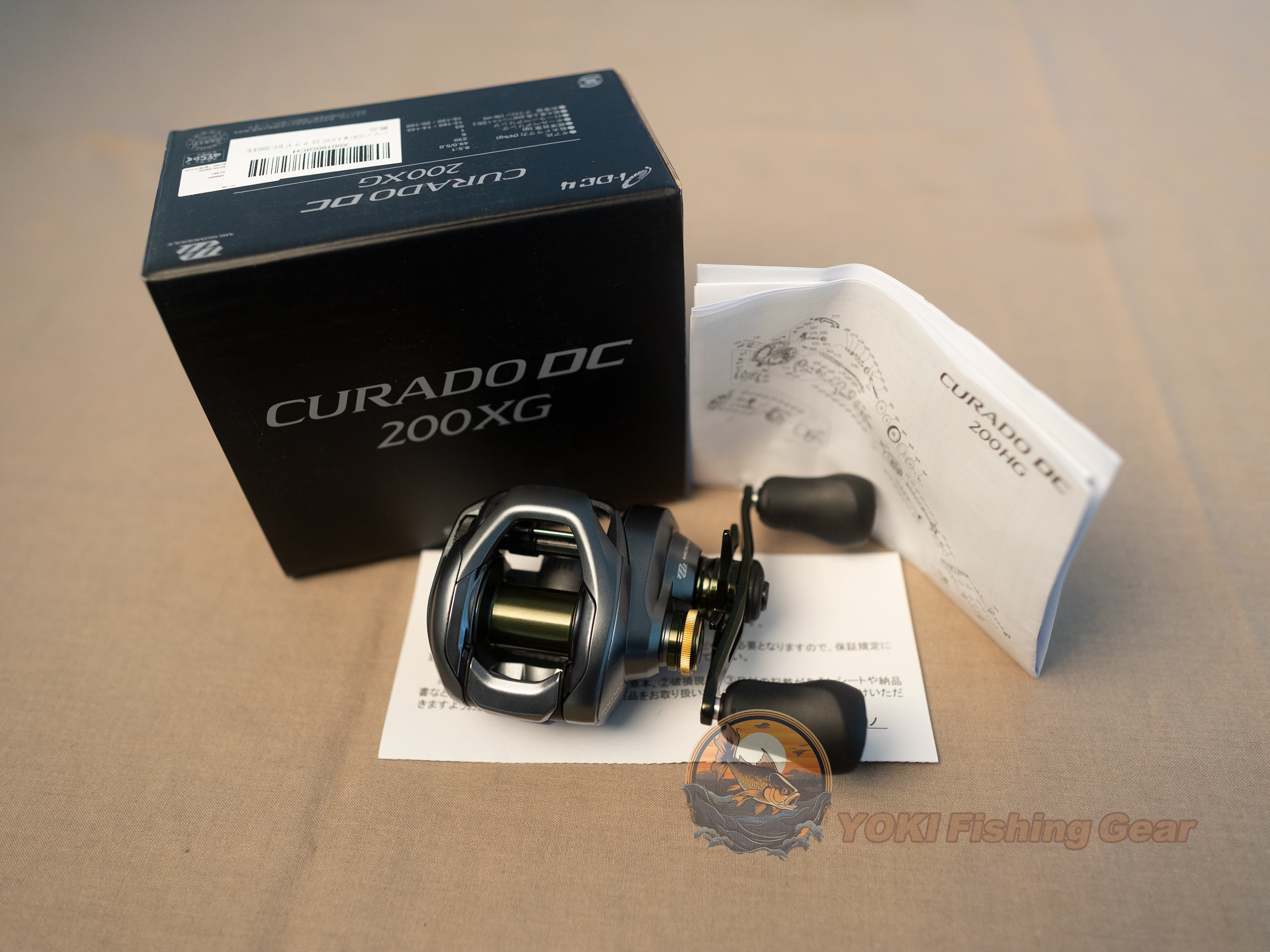 Brand New Shimano 22 CURADO DC 200XG Gear Ratio 8.5:1 Right Baitcasting Reel