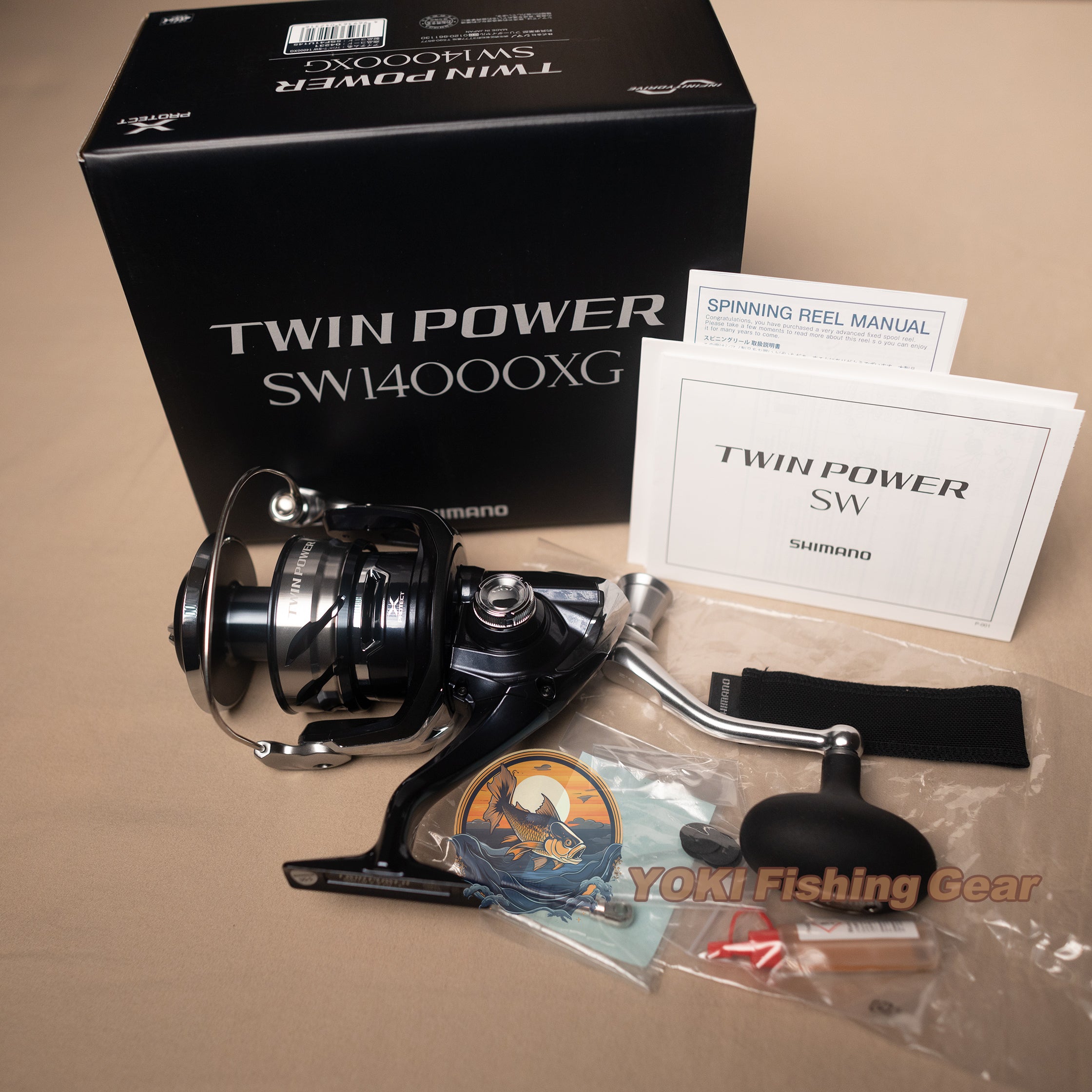 Brand New Shimano 21 TWIN POWER SW 14000XG Spinning Reel
