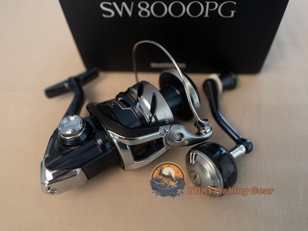 Brand New Shimano 21 TWIN POWER SW 8000PG Spinning Reel – YOKI