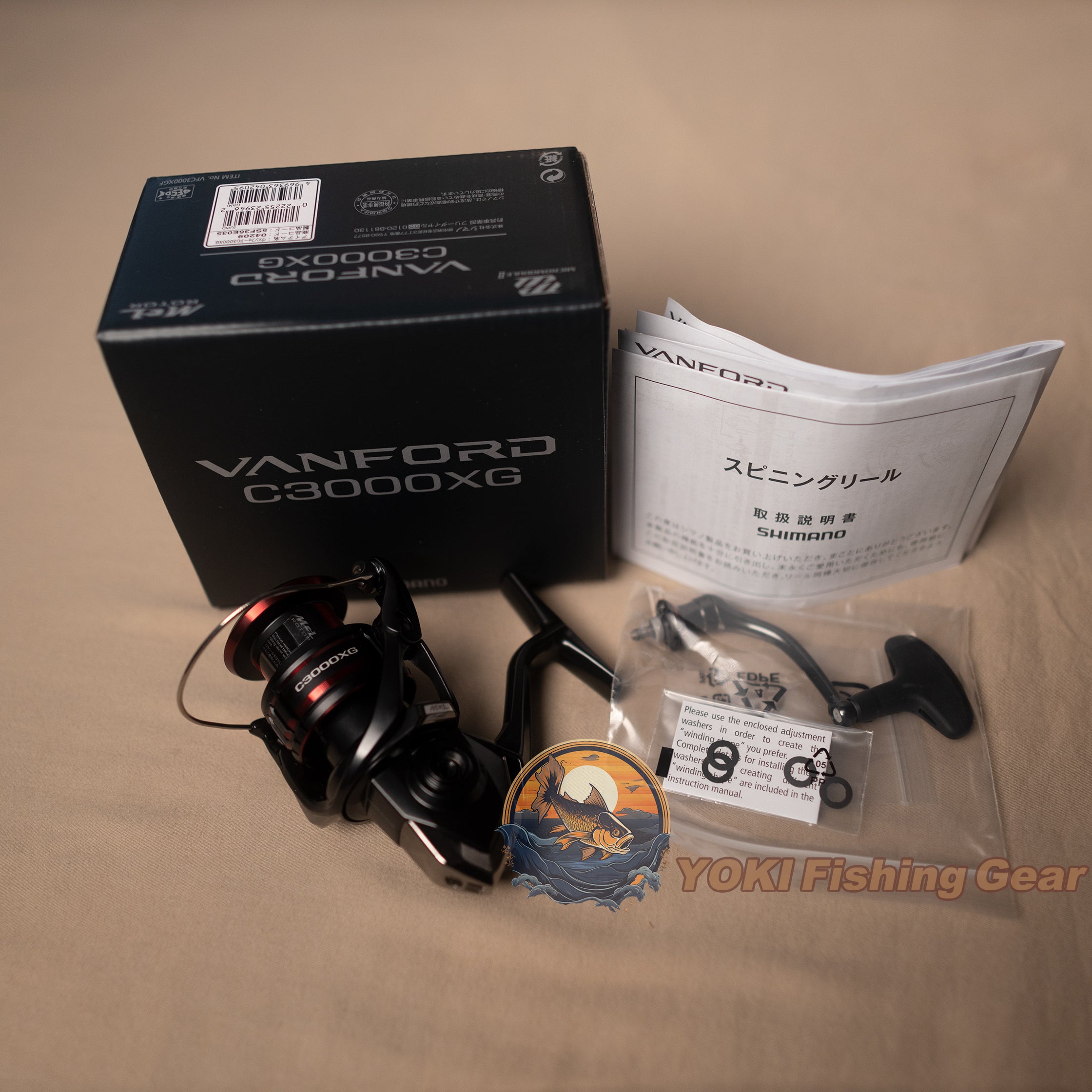 Brand New Shimano 20 VANFORD C3000XG Spinning Reel