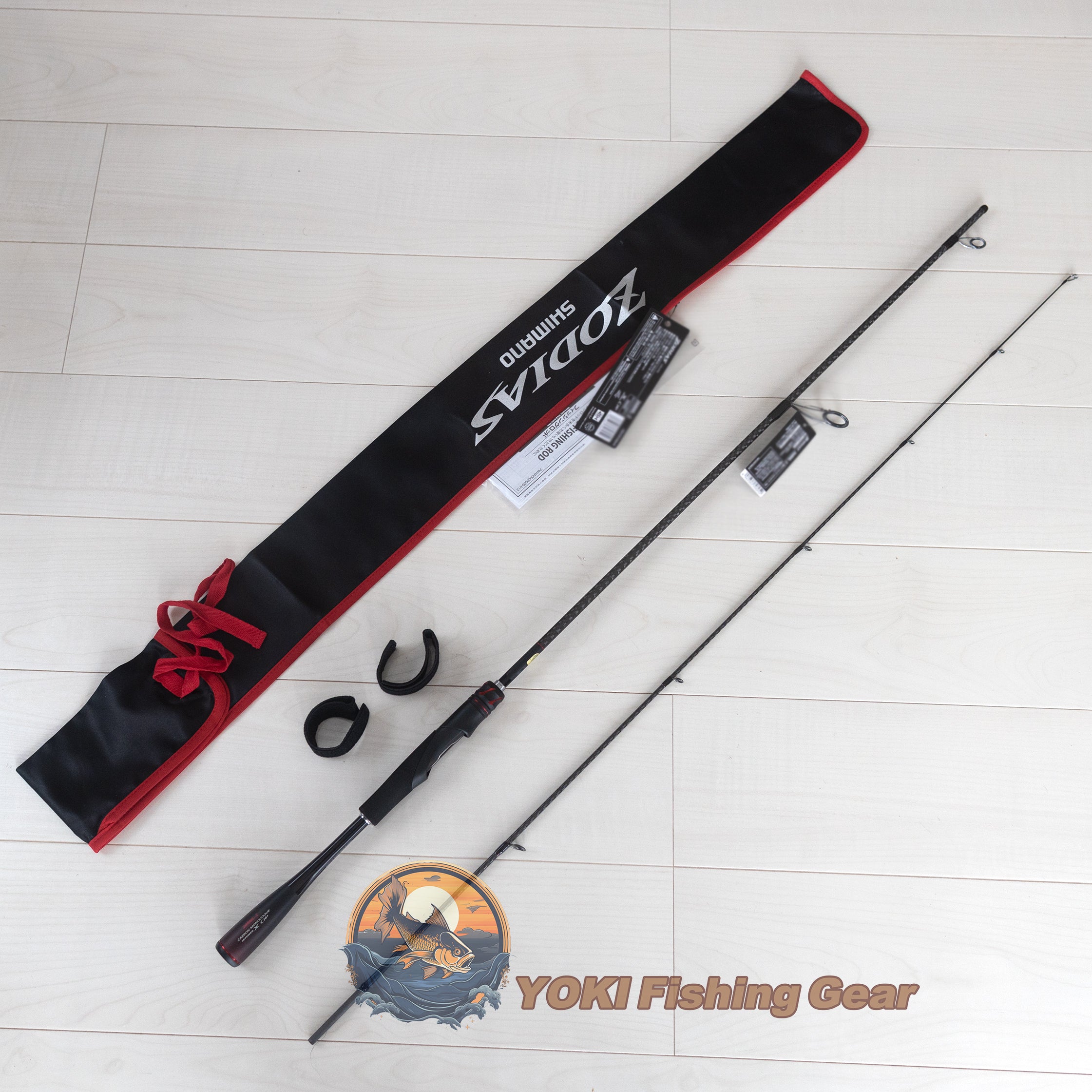 Brand New Shimano 20 Zodias 268ML-2 Spinning Rod for Bass