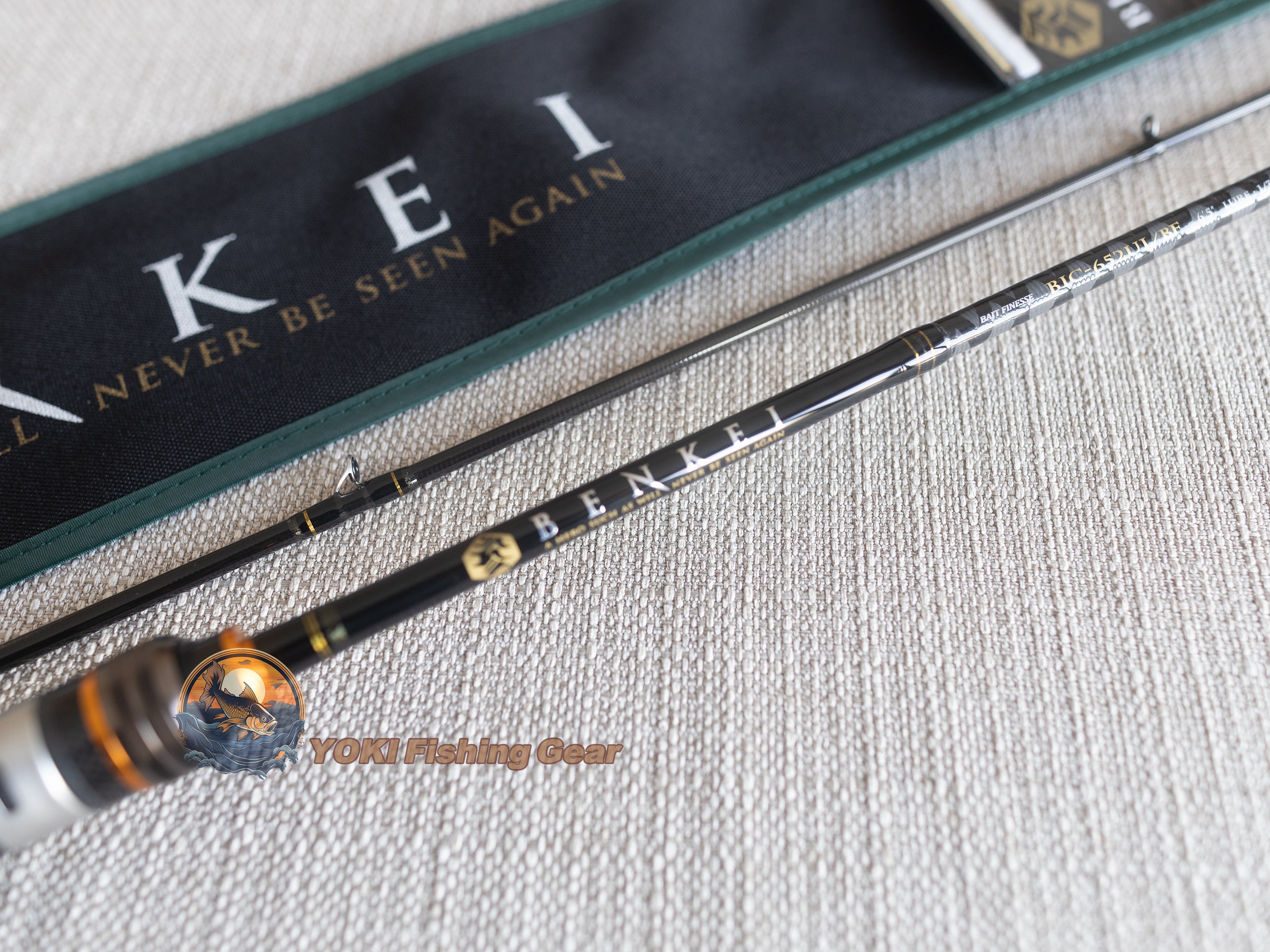 Brand New Major Craft BENKEI BIC-652UL/BF Baitcasting Rod for Bass