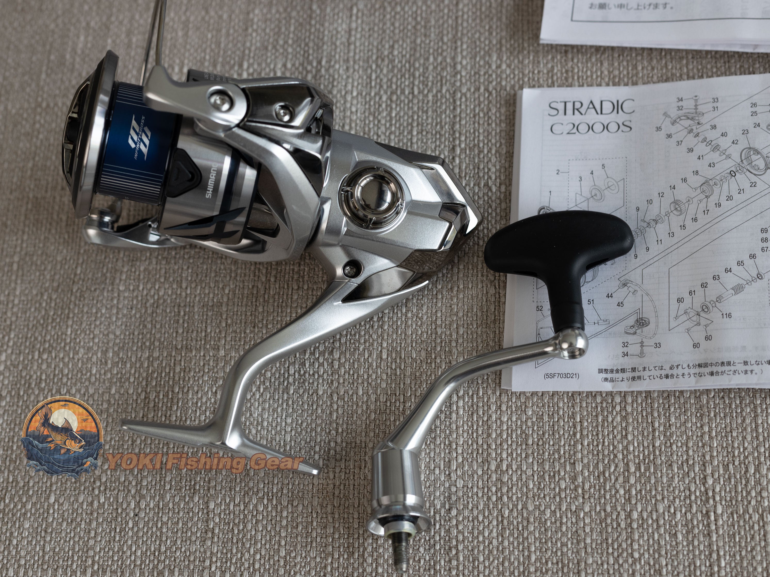 Brand New Shimano 2023 STRADIC 4000XG Spinning Reel