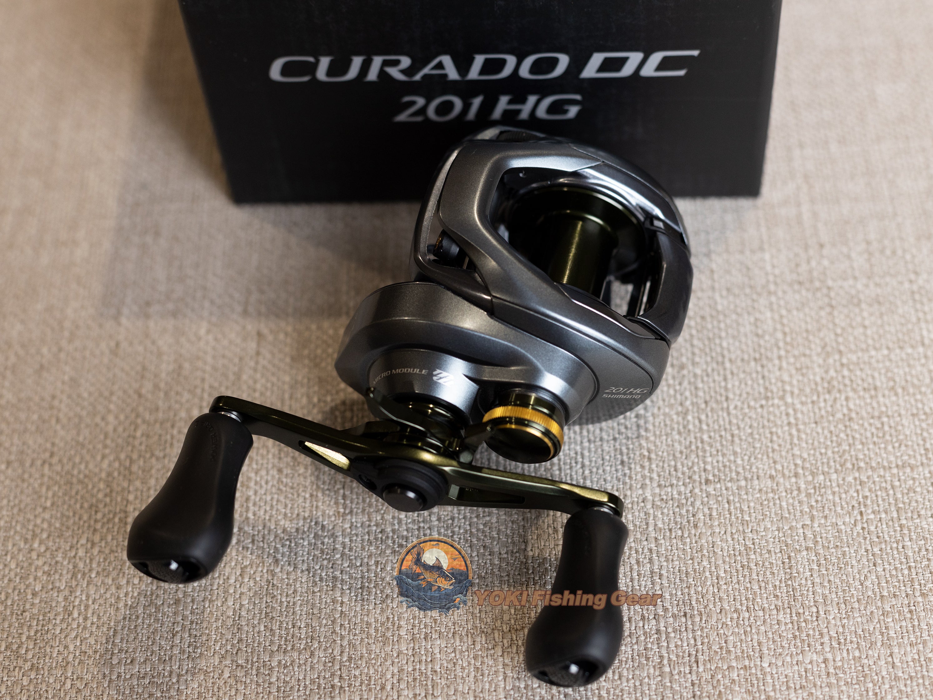 Brand New Shimano 22 CURADO DC 201HG 7.4 Left Casting Reel