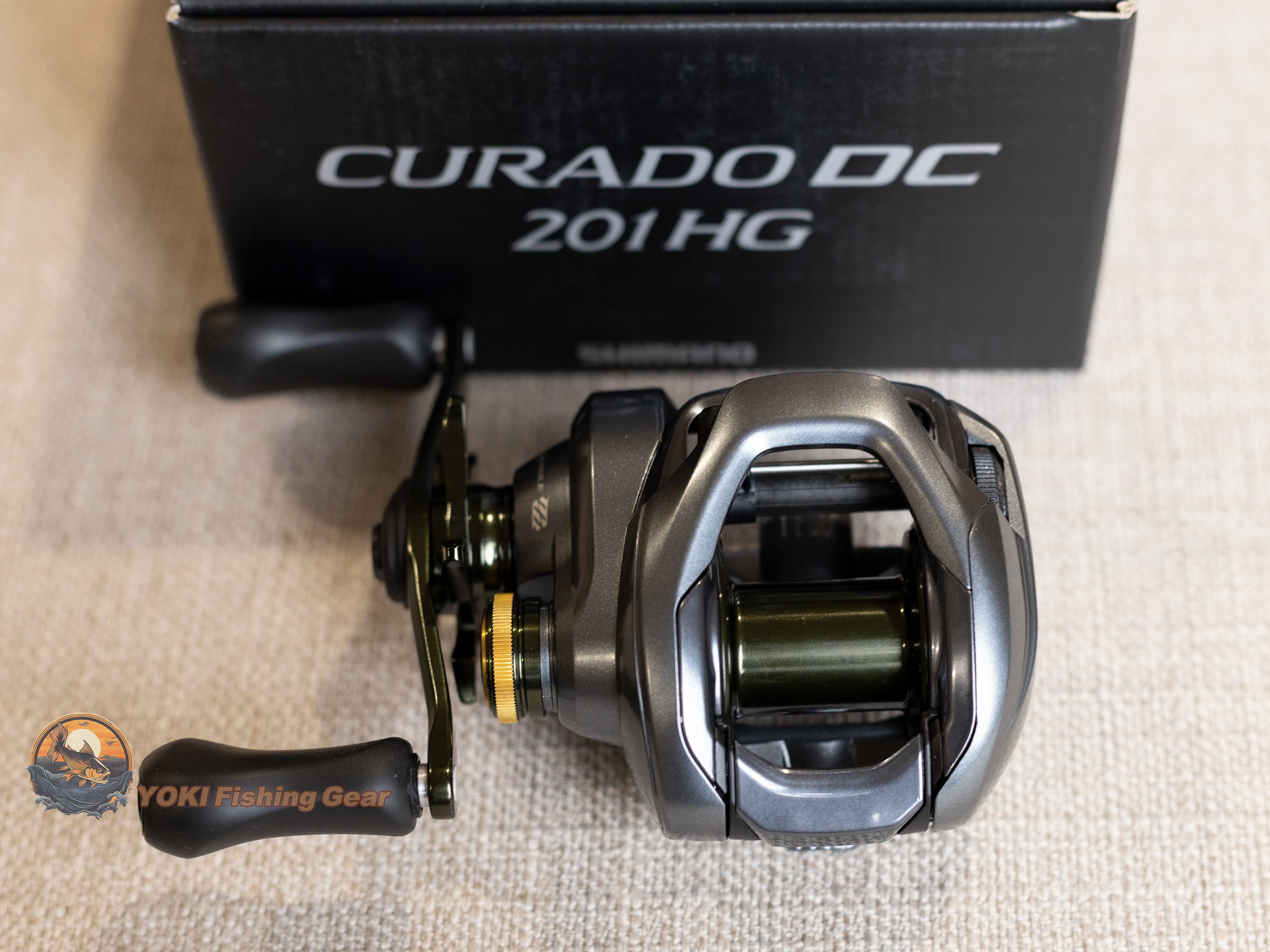 Brand New Shimano 22 CURADO DC 201HG 7.4 Left Casting Reel
