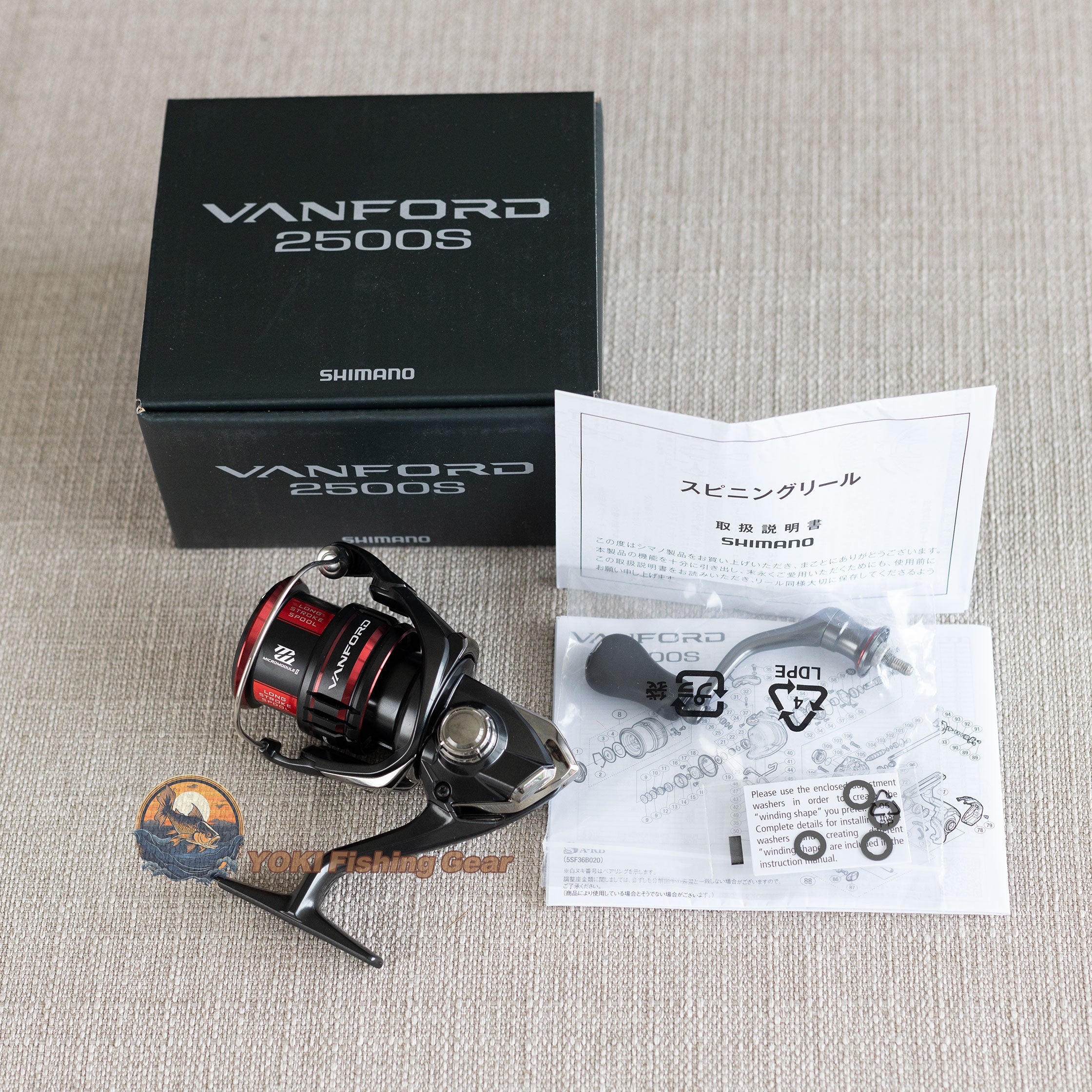 Brand New Shimano 20 VANFORD 2500S Spinning Reel