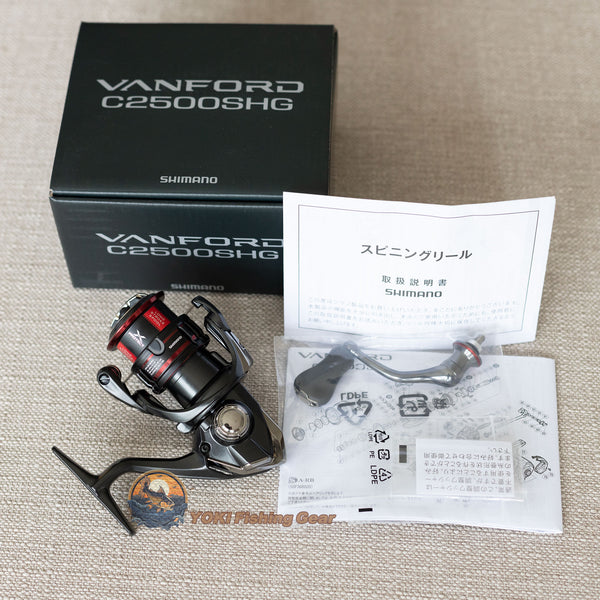 Brand New Shimano 20 VANFORD C2500SHG Spinning Reel – YOKI