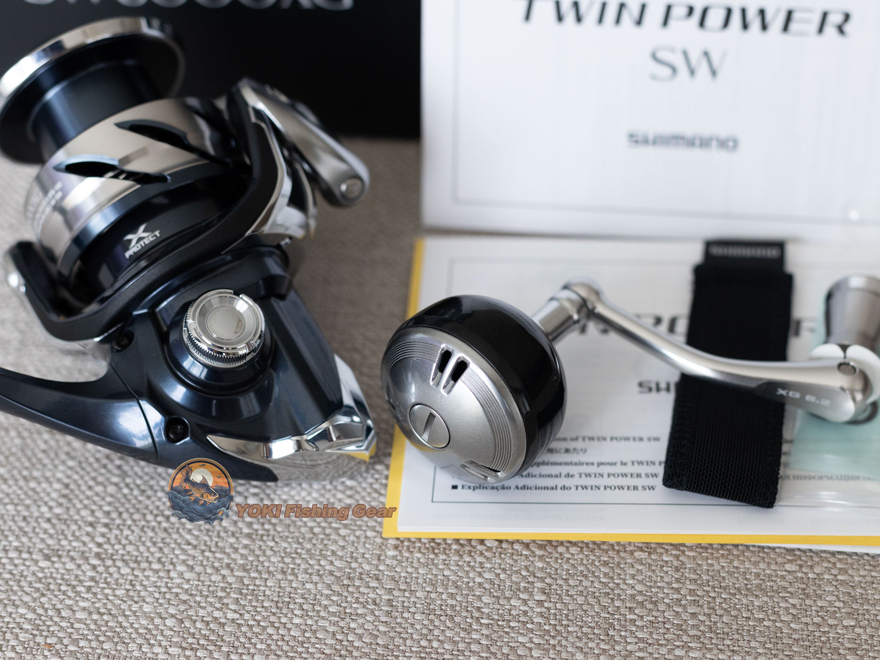 Brand New Shimano 21 TWIN POWER SW 6000XG Spinning Reel