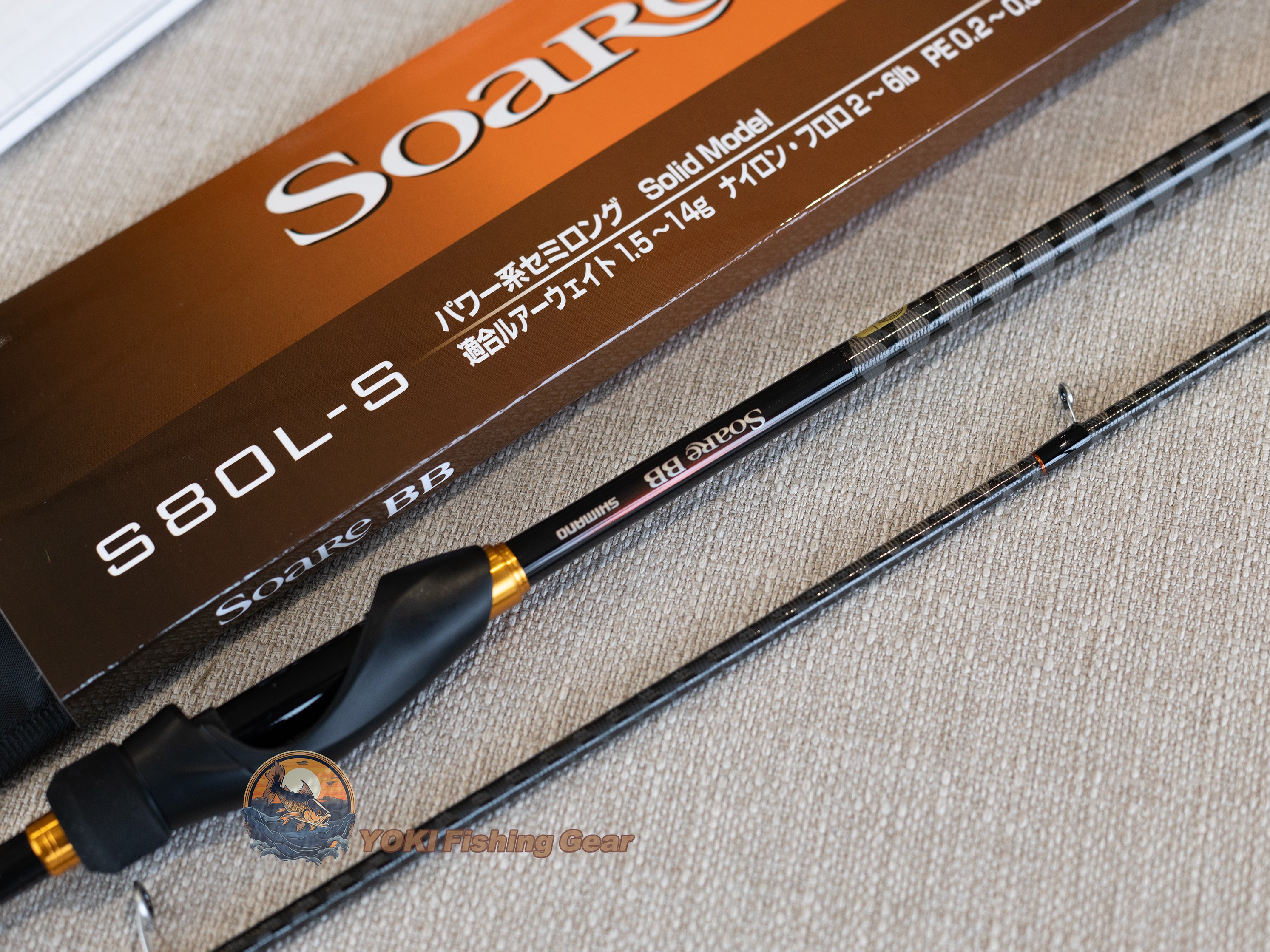 Brand New Shimano 23 SOARE BB S80L-S Spinning Rod shipping