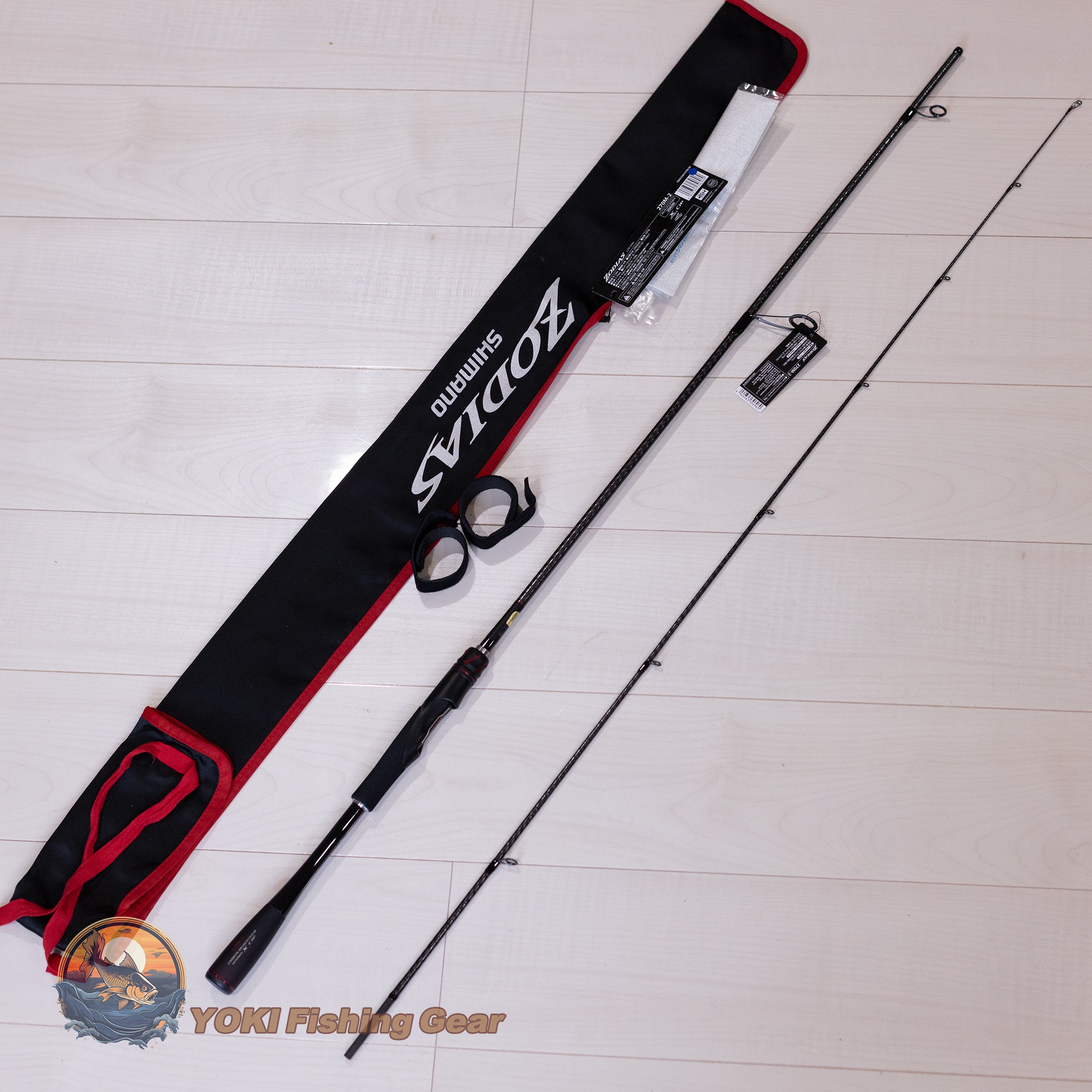 Brand New Shimano 20 Zodias 270M-2 Spinning Rod for Bass