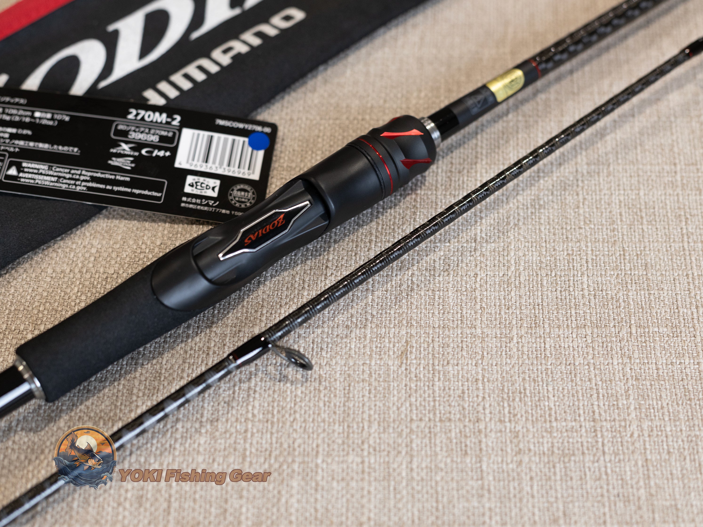 Brand New Shimano 20 Zodias 270M-2 Spinning Rod for Bass
