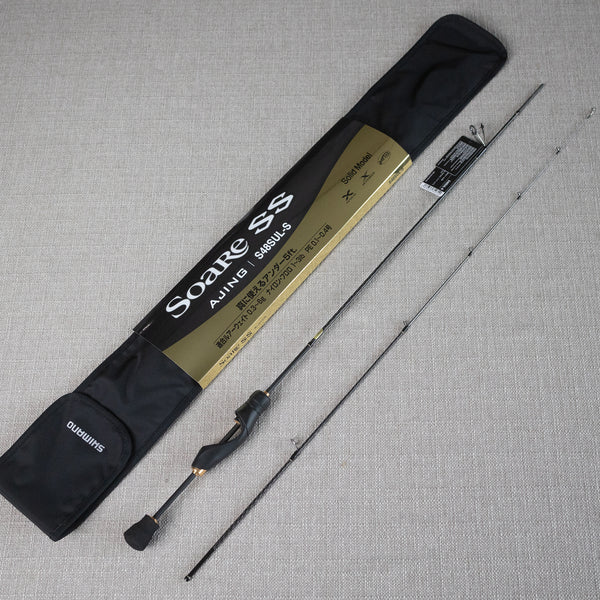 shimano 13 soare ci4+ s706uls ajing rod Shimano 22 SOARE SS AJING S48SUL-S Spinning rod – YOKI Tackle Fishing Gear Emporium