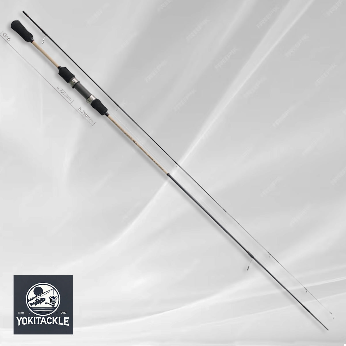 Brand New YAMAGA Blanks 24 Lupus Area 66RS Spinning Rod for Trout