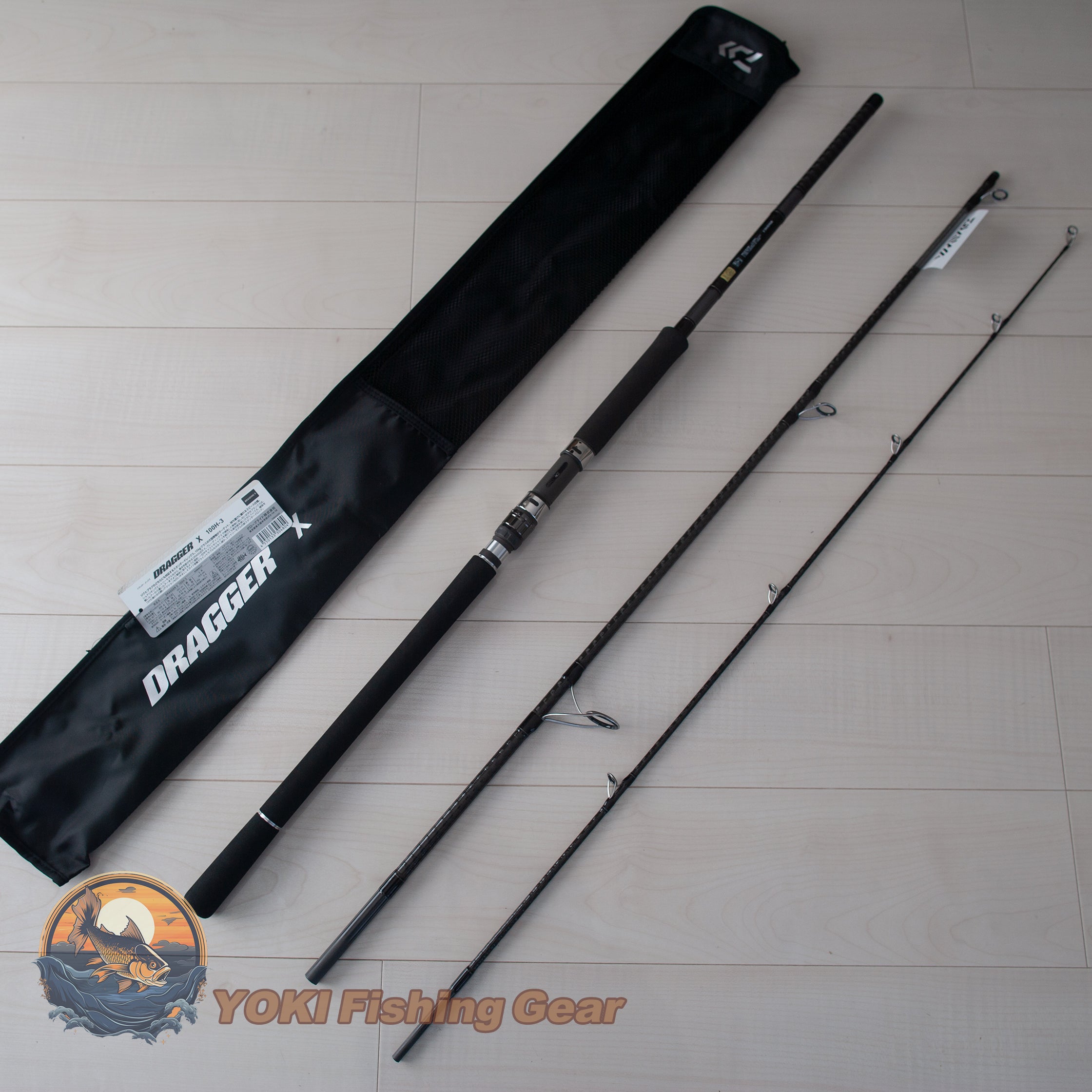 Brand New Daiwa DRAGGER X 100H-3 Spinning Rod