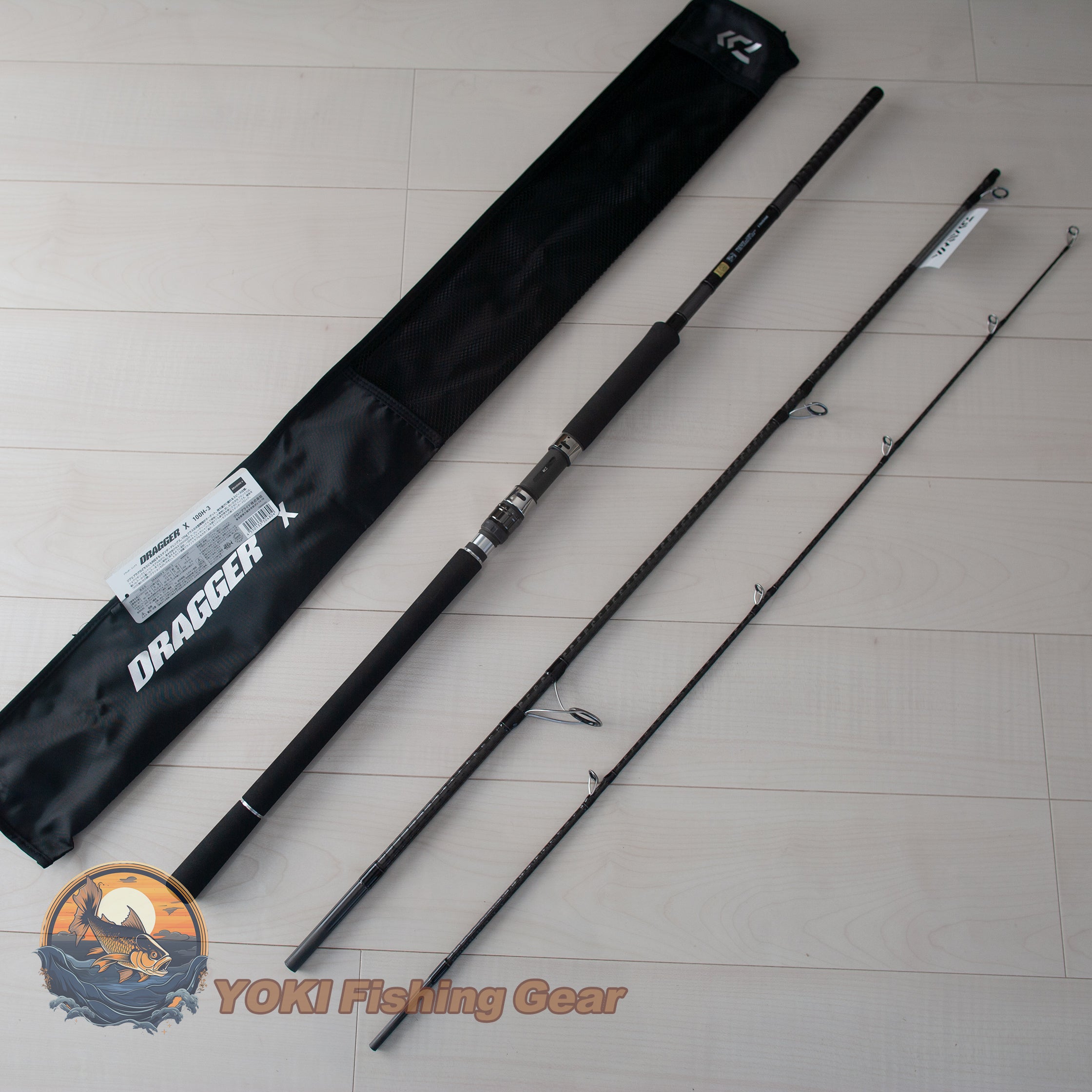 Brand New Daiwa DRAGGER X 100H-3 Spinning Rod