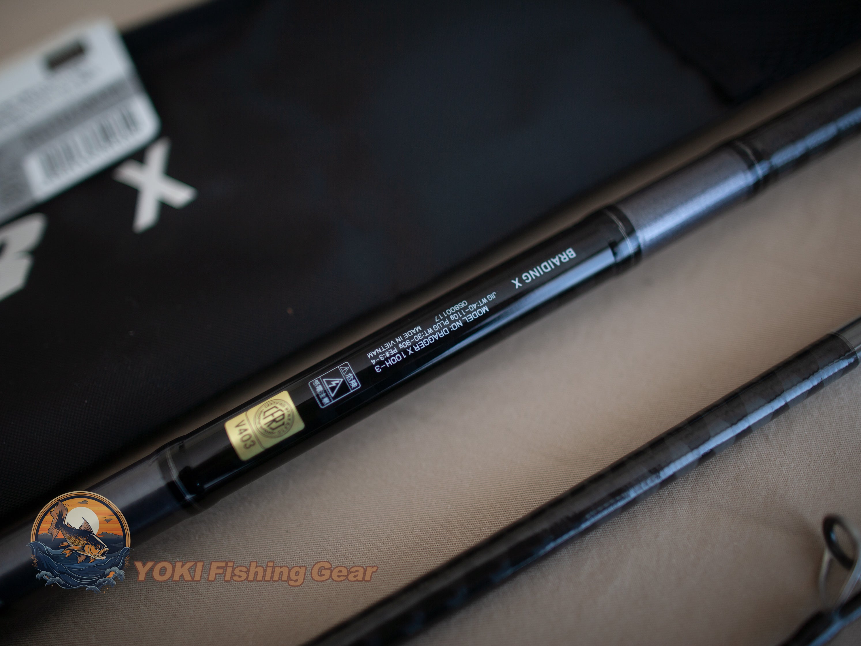 Brand New Daiwa DRAGGER X 100H-3 Spinning Rod