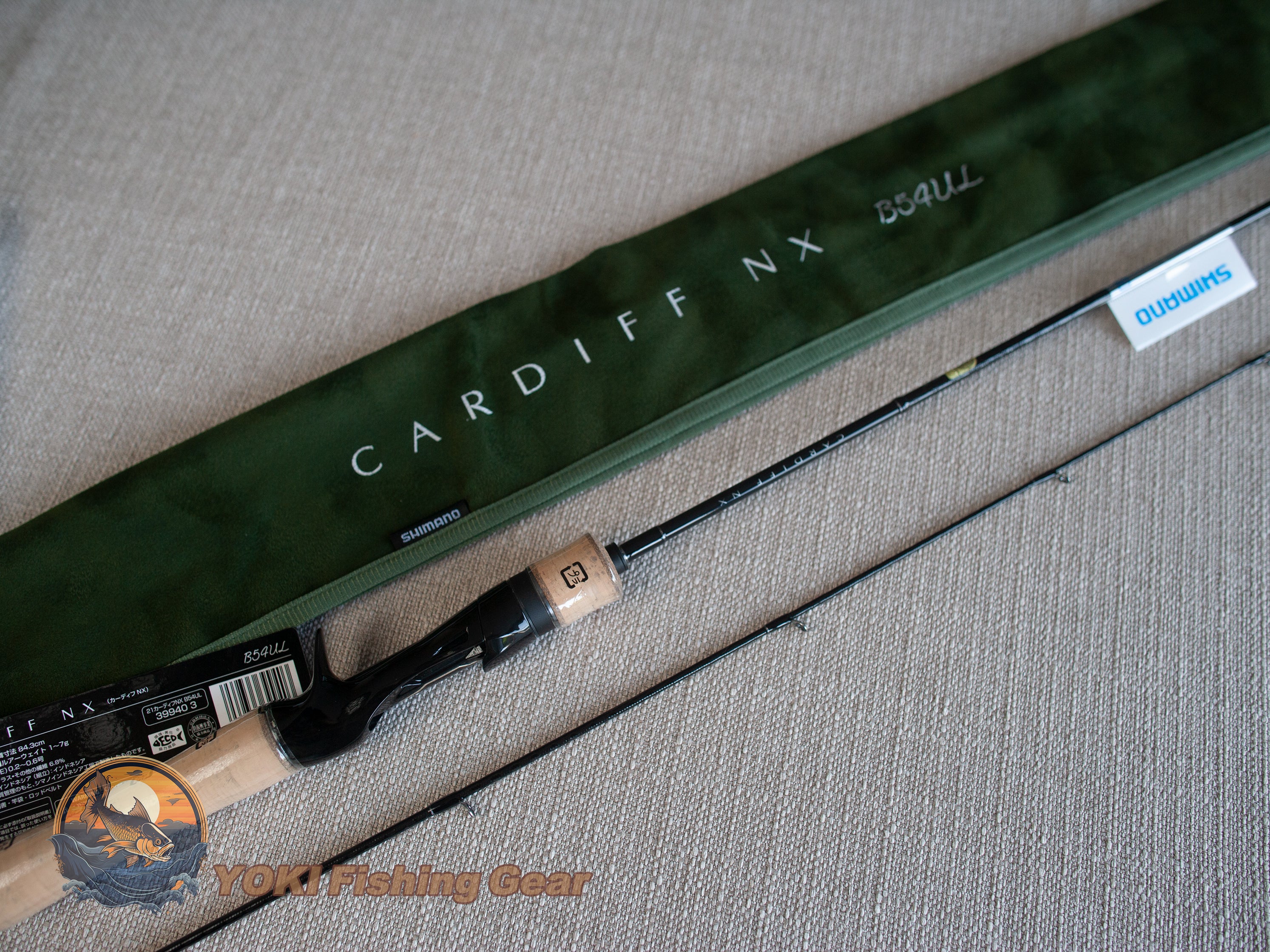Brand New Shimano 21 Cardiff NX B54UL Baitcasting Rod for Trout