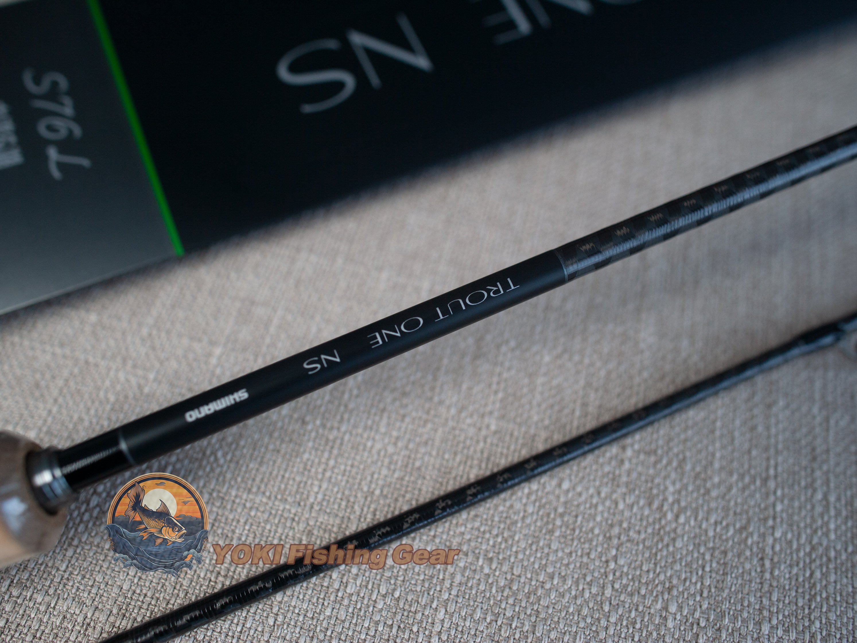 Brand New Shimano 2024 TROUT ONE NS S76L Spinning Rod