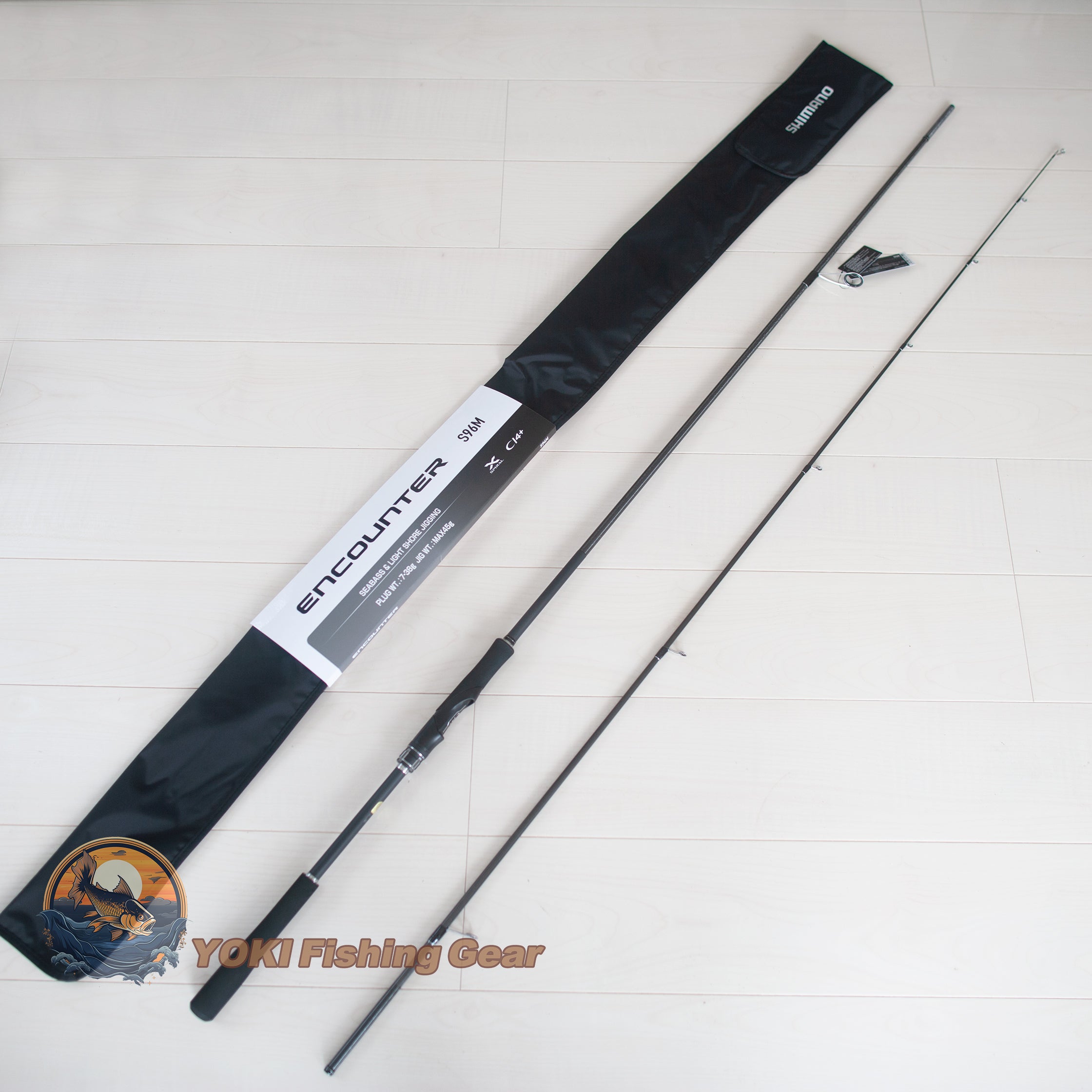 Brand New Shimano ENCOUNTER S96M Spinning Rod
