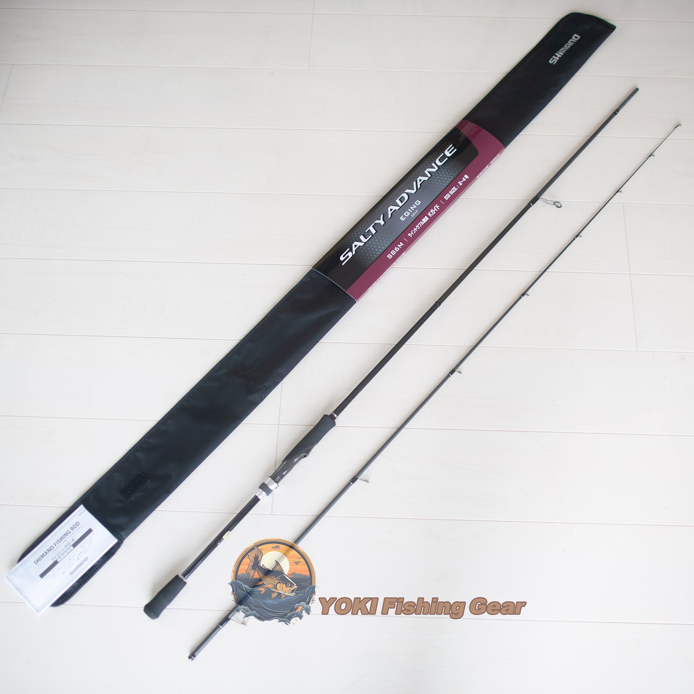 Brand New Shimano 19 Salty Advance Eging S86M Spinning Rod