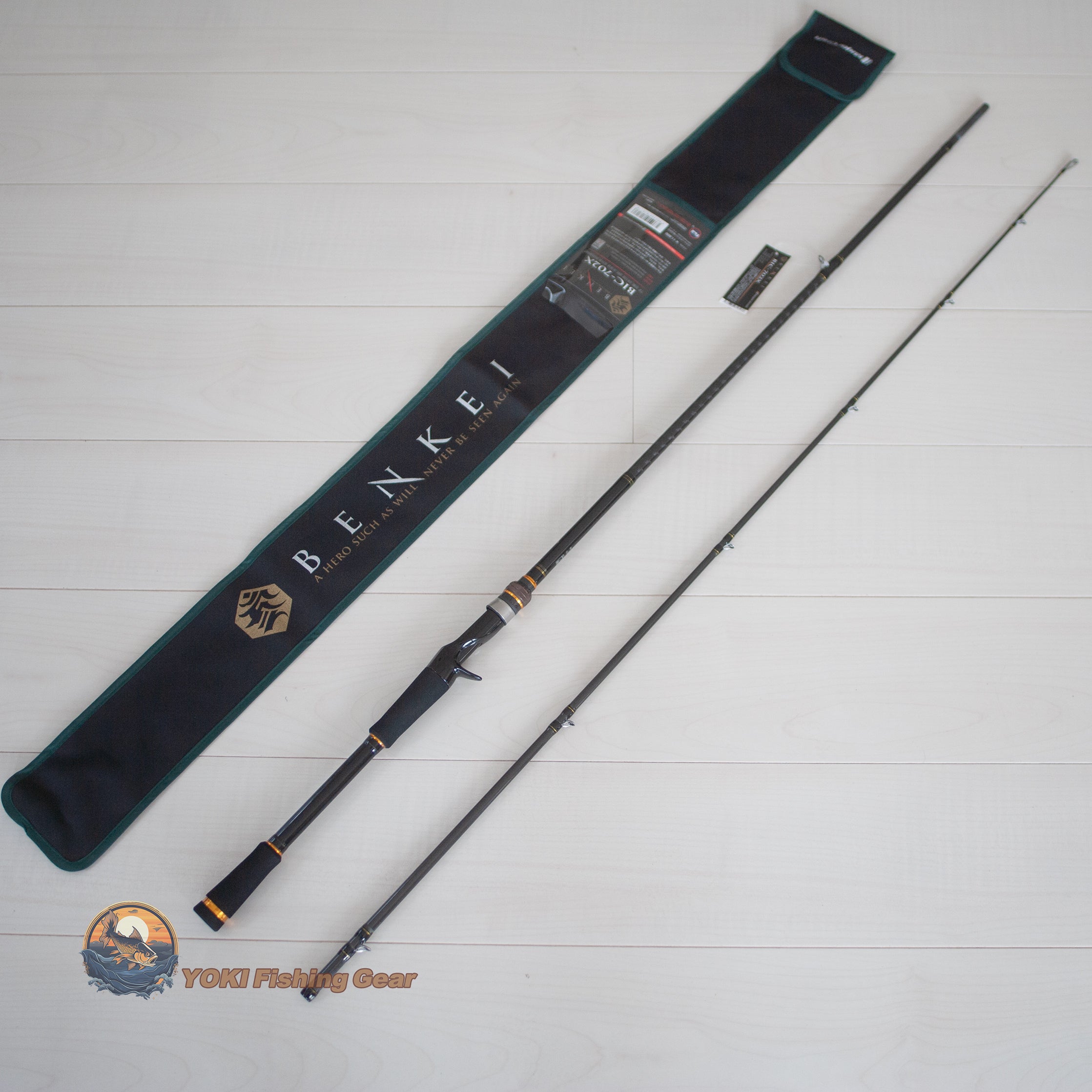Brand New Major Craft BENKEI BIC-702X Baitcasting Rod for Bass