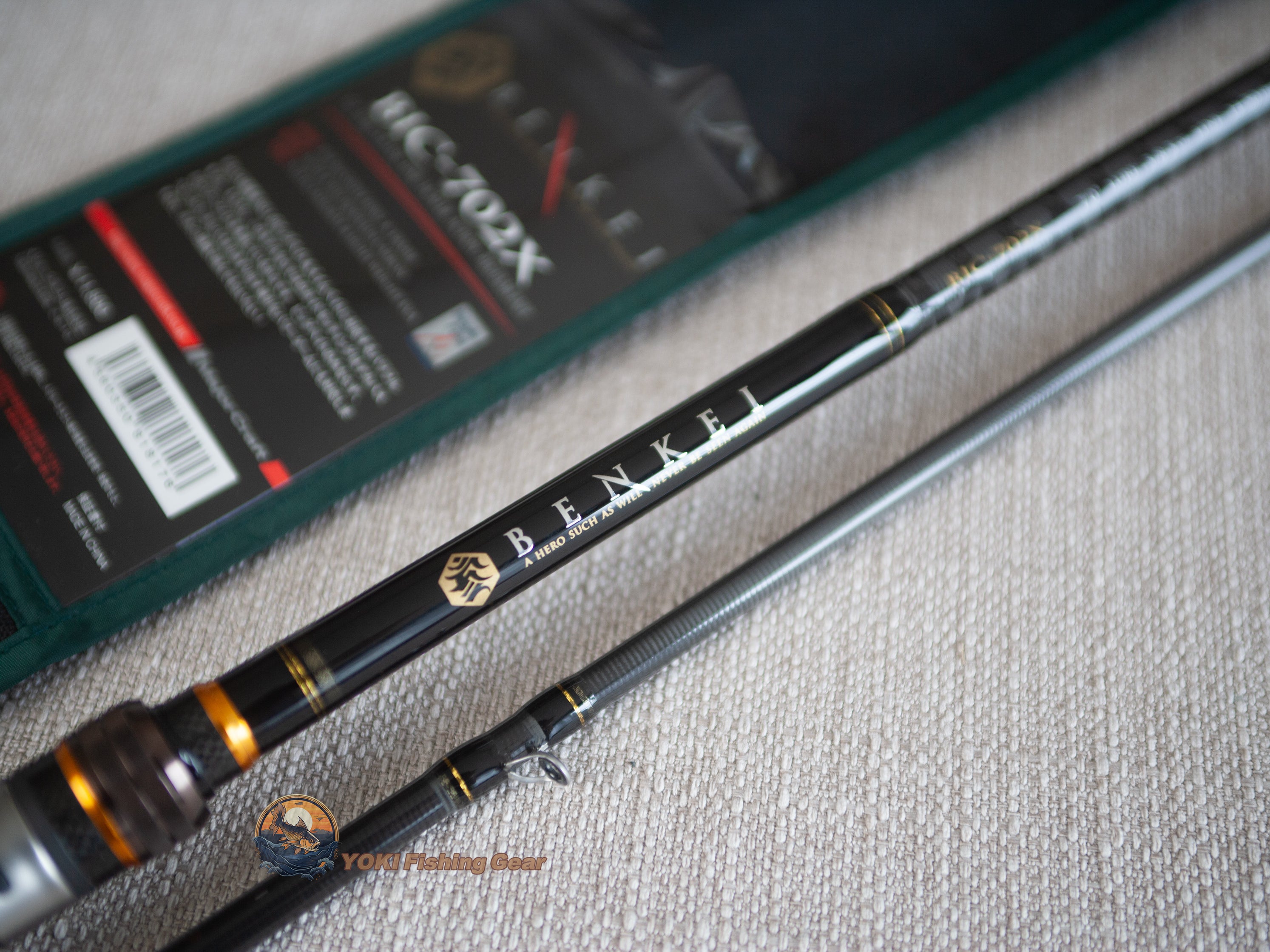 Brand New Major Craft BENKEI BIC-702X Baitcasting Rod for Bass